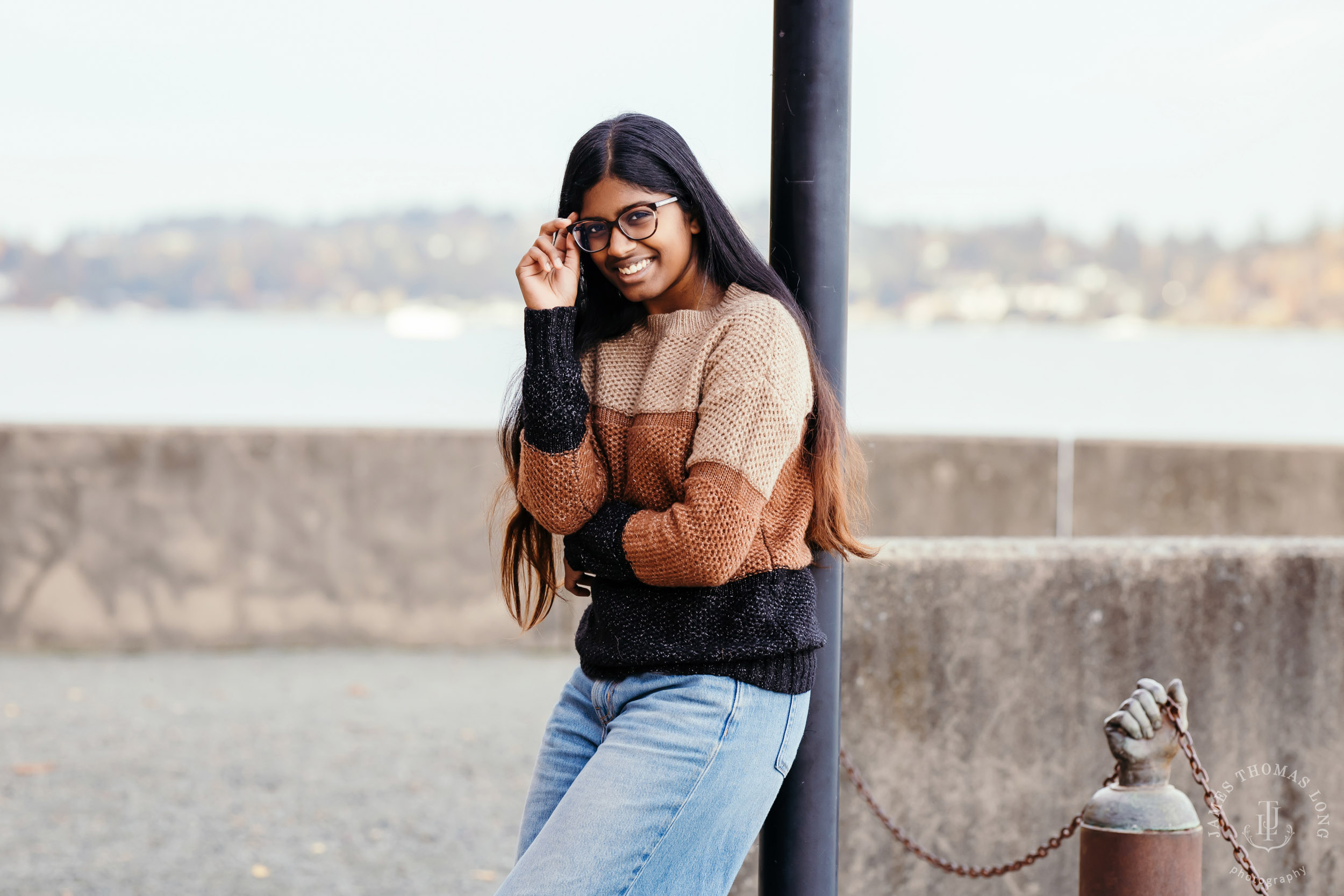 Mercer Island HS senior portrait session by Seattle HS senior portrait photographer James Thomas Long Photography