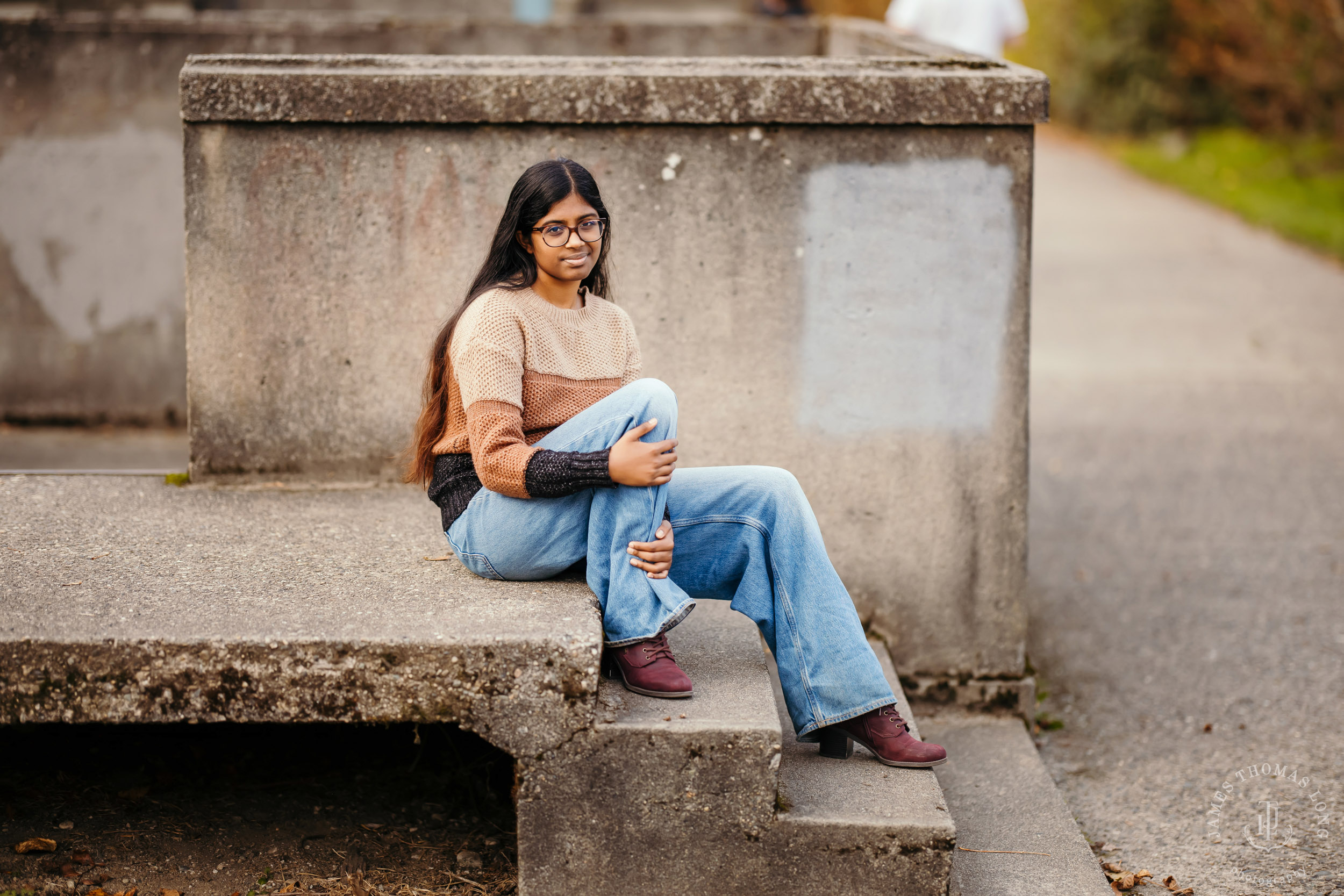 Mercer Island HS senior portrait session by Seattle HS senior portrait photographer James Thomas Long Photography