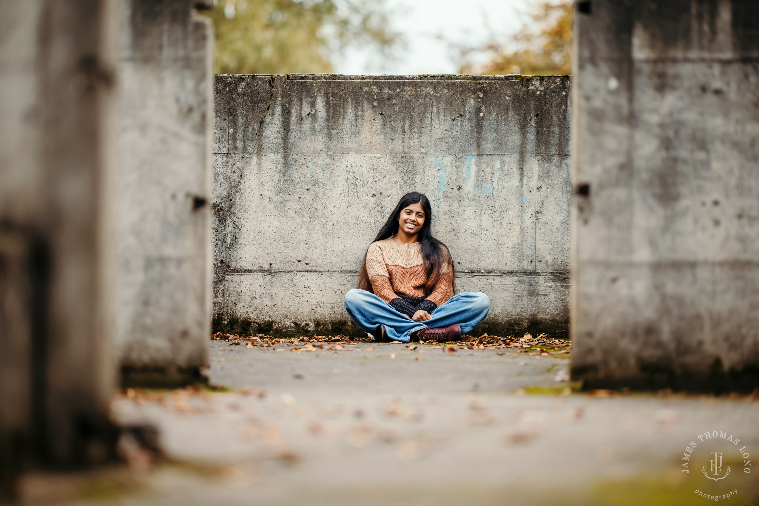 Mercer Island HS senior portrait session by Seattle HS senior portrait photographer James Thomas Long Photography