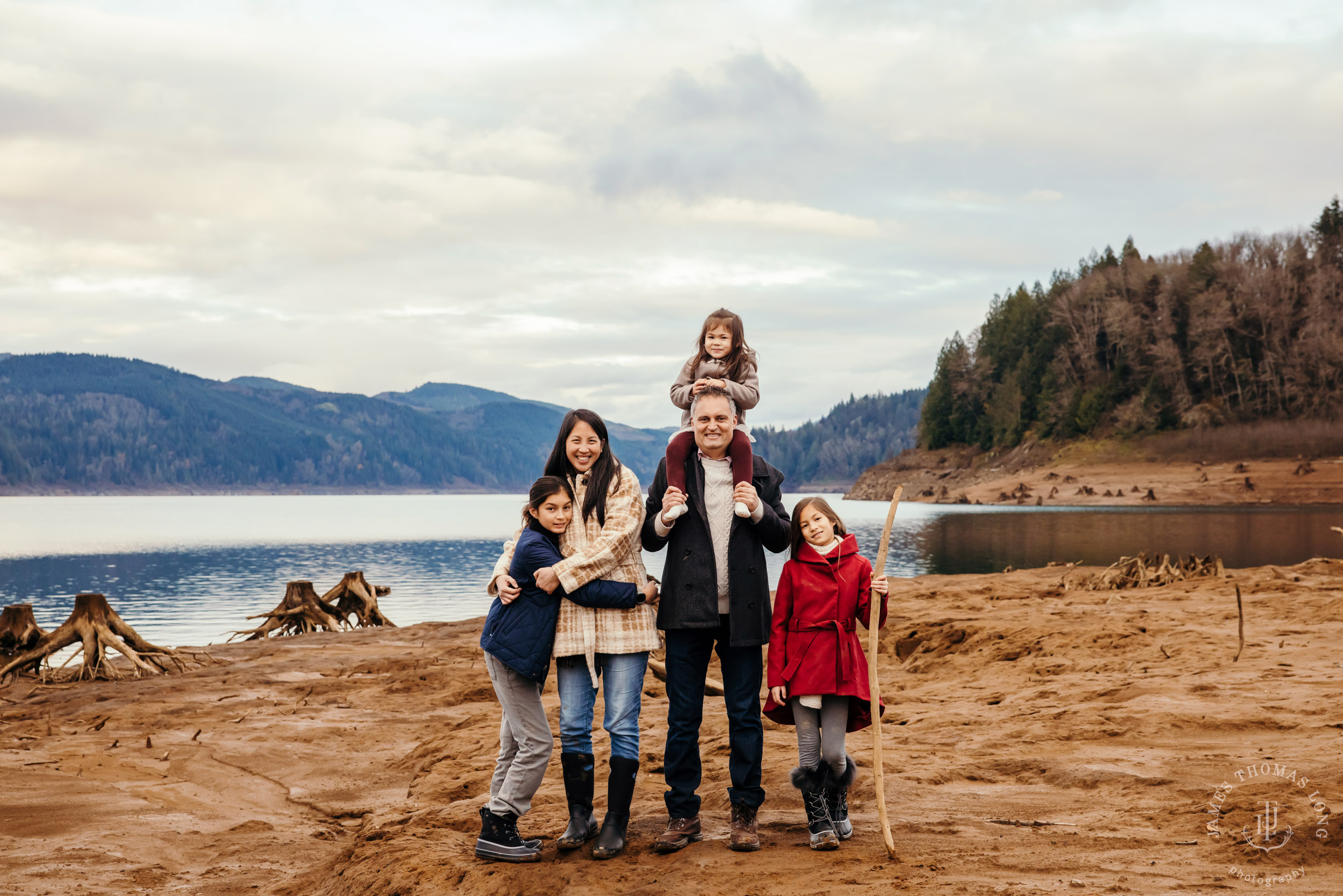 Seattle adventure family photography session by Seattle adventure family photographer James Thomas Long Photography