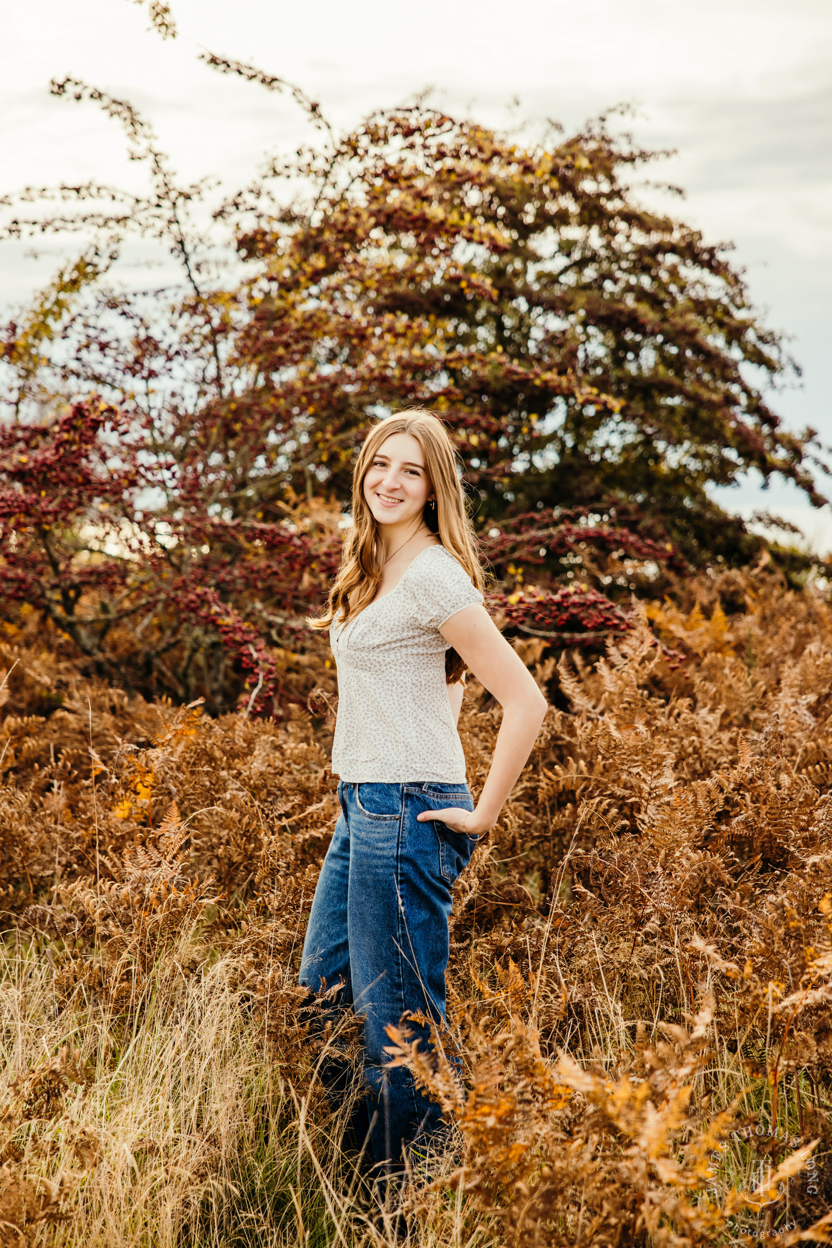 Seattle HS senior portrait session by Snoqualmie HS senior photographer James Thomas Long Photography