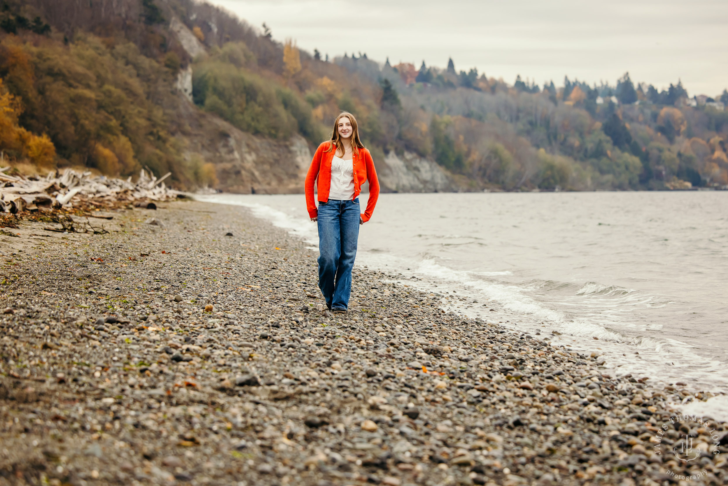 Seattle HS senior portrait session by Snoqualmie HS senior photographer James Thomas Long Photography