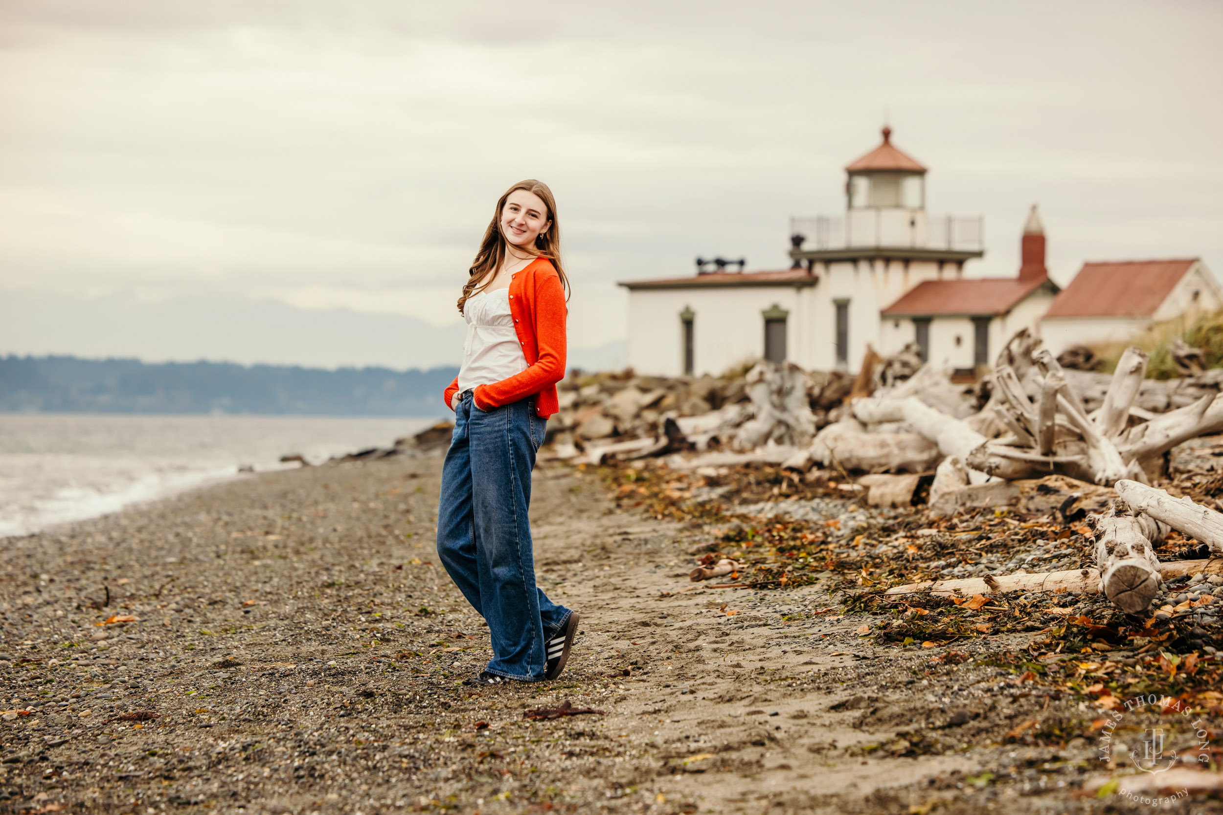 Seattle HS senior portrait session by Snoqualmie HS senior photographer James Thomas Long Photography