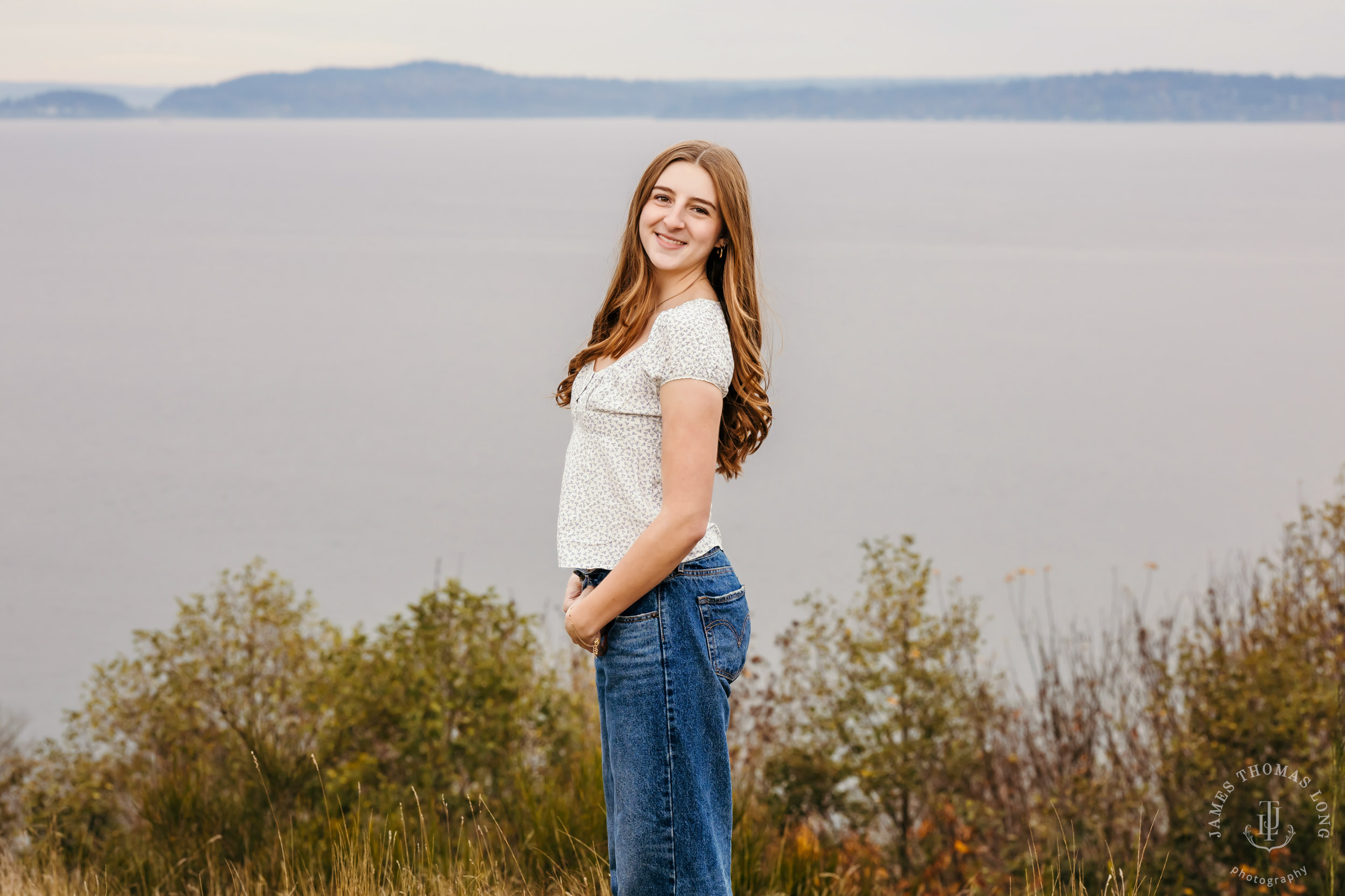 Seattle HS senior portrait session by Snoqualmie HS senior photographer James Thomas Long Photography