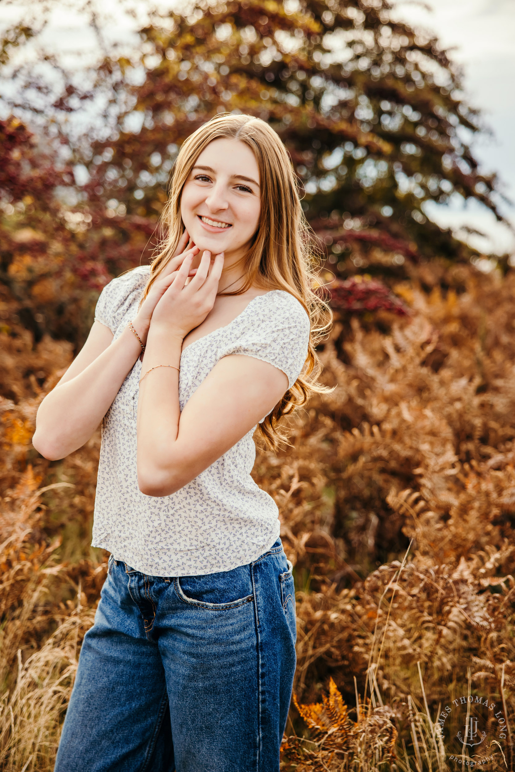 Seattle HS senior portrait session by Snoqualmie HS senior photographer James Thomas Long Photography