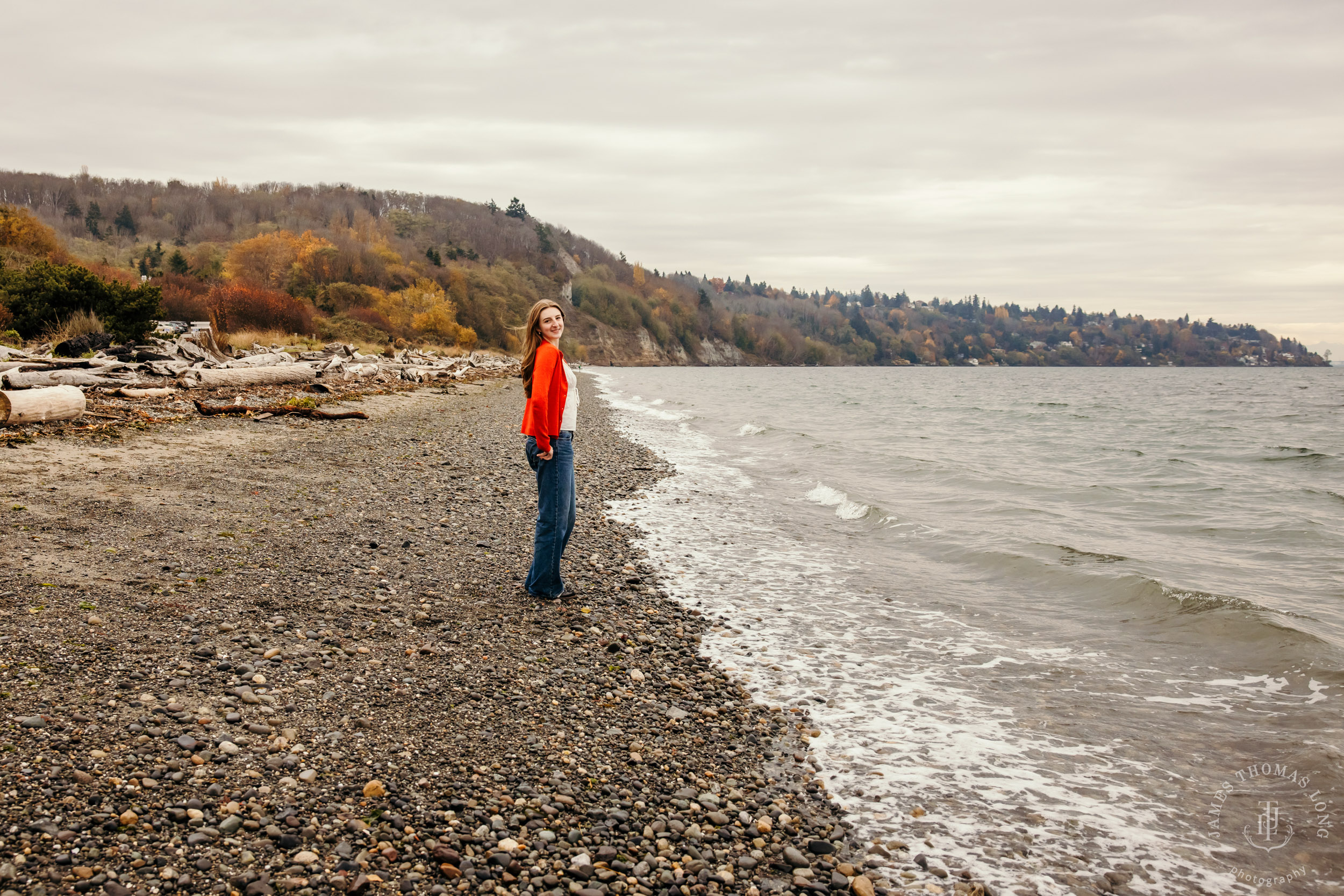 Seattle HS senior portrait session by Snoqualmie HS senior photographer James Thomas Long Photography