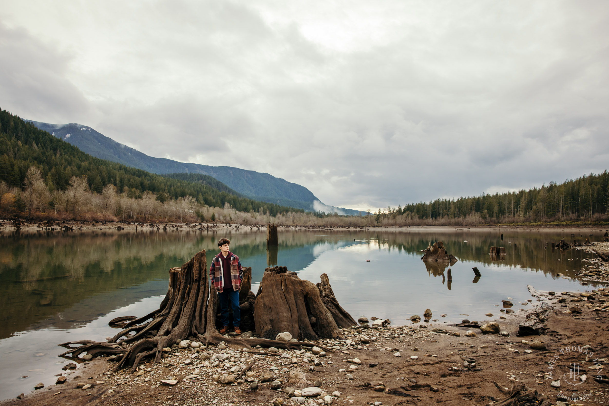 Snoqualmie adventure HS senior portrait session by Snoqualmie senior portrait photographer James Thomas Long Photography