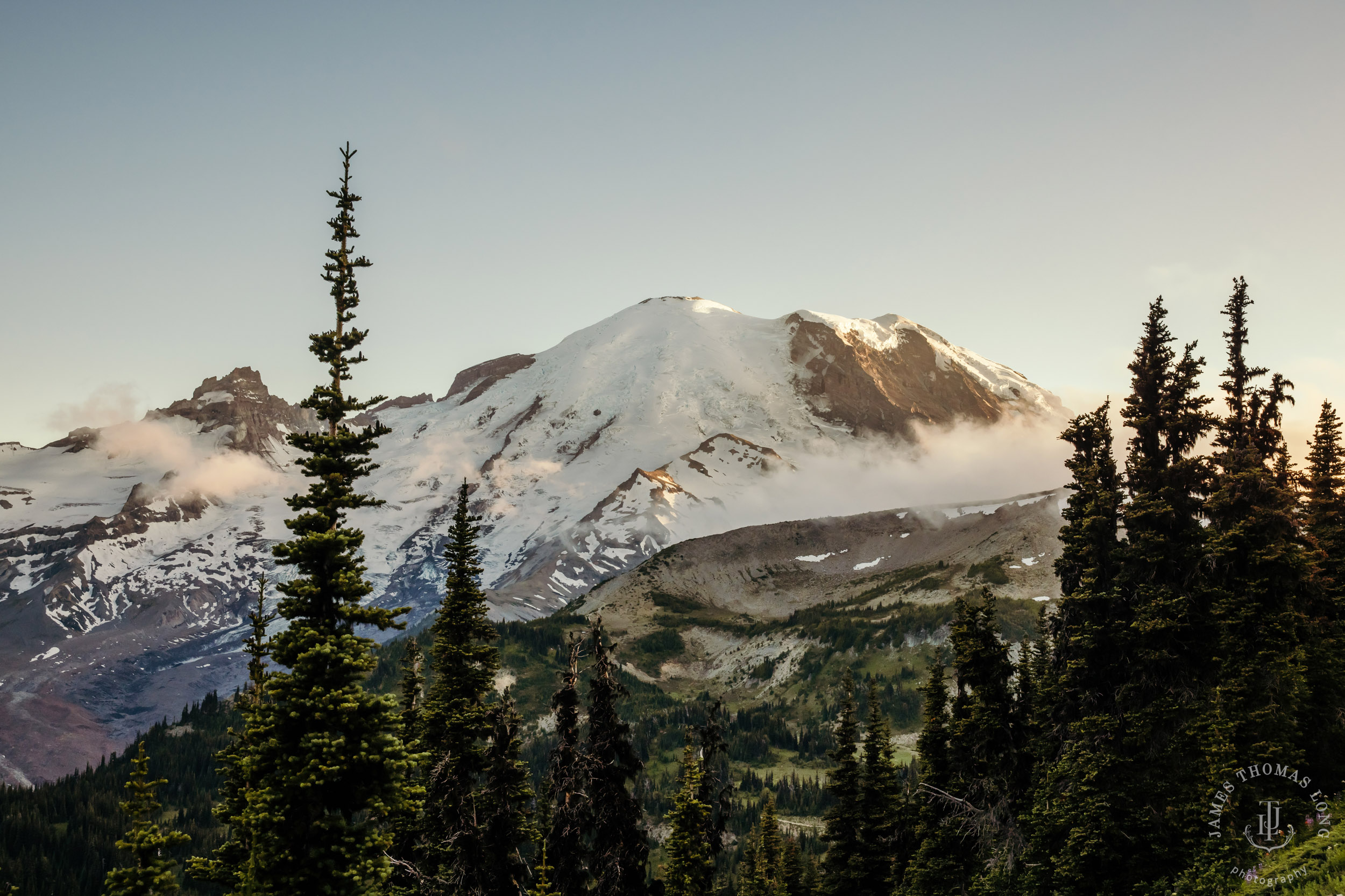 Mount Rainier adventure High School Senior portrait session by Seattle senior portrait photographer James Thomas Long Photography