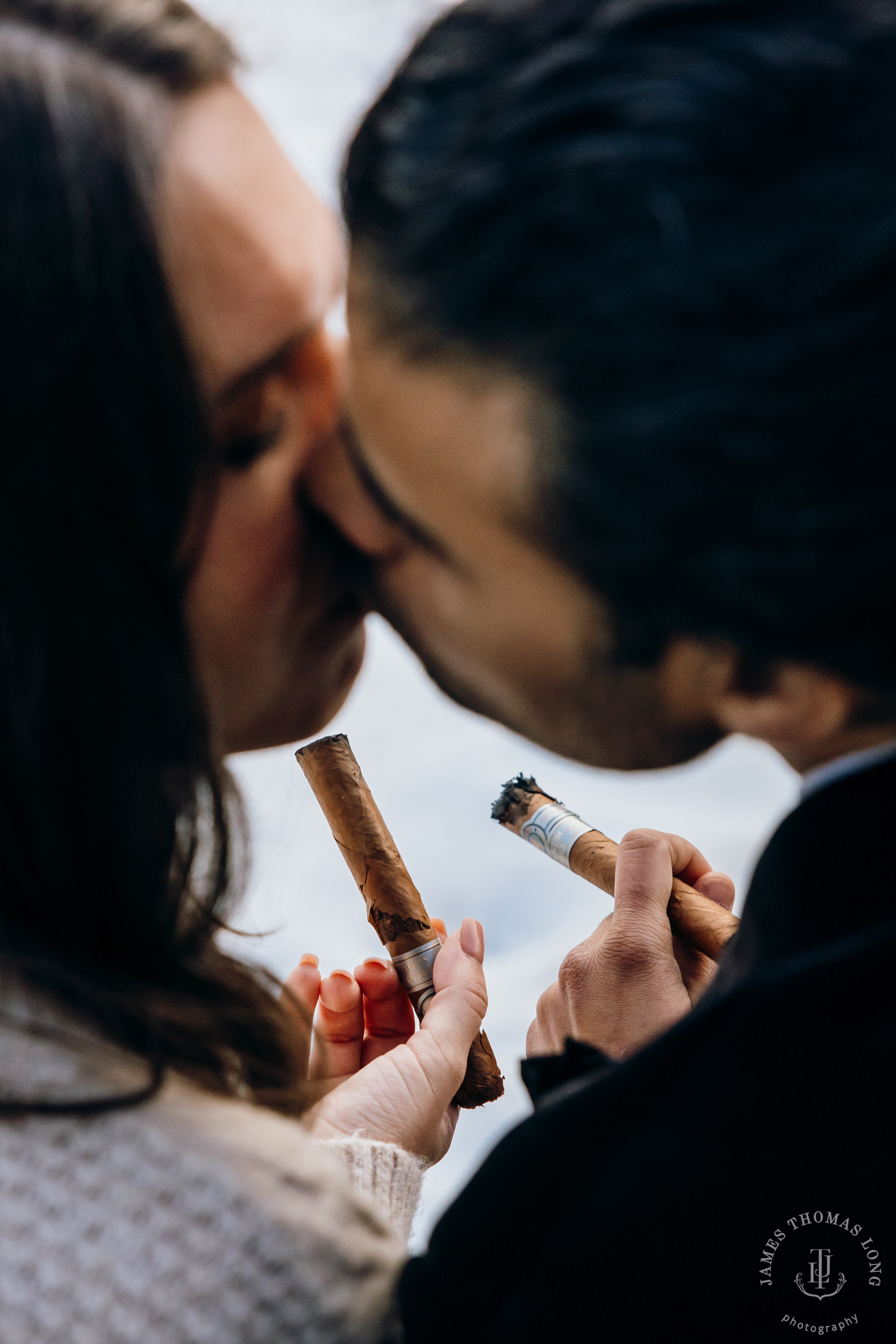Mount Baker North Cascades adventure elopement by Seattle wedding photographer James Thomas Long Photography