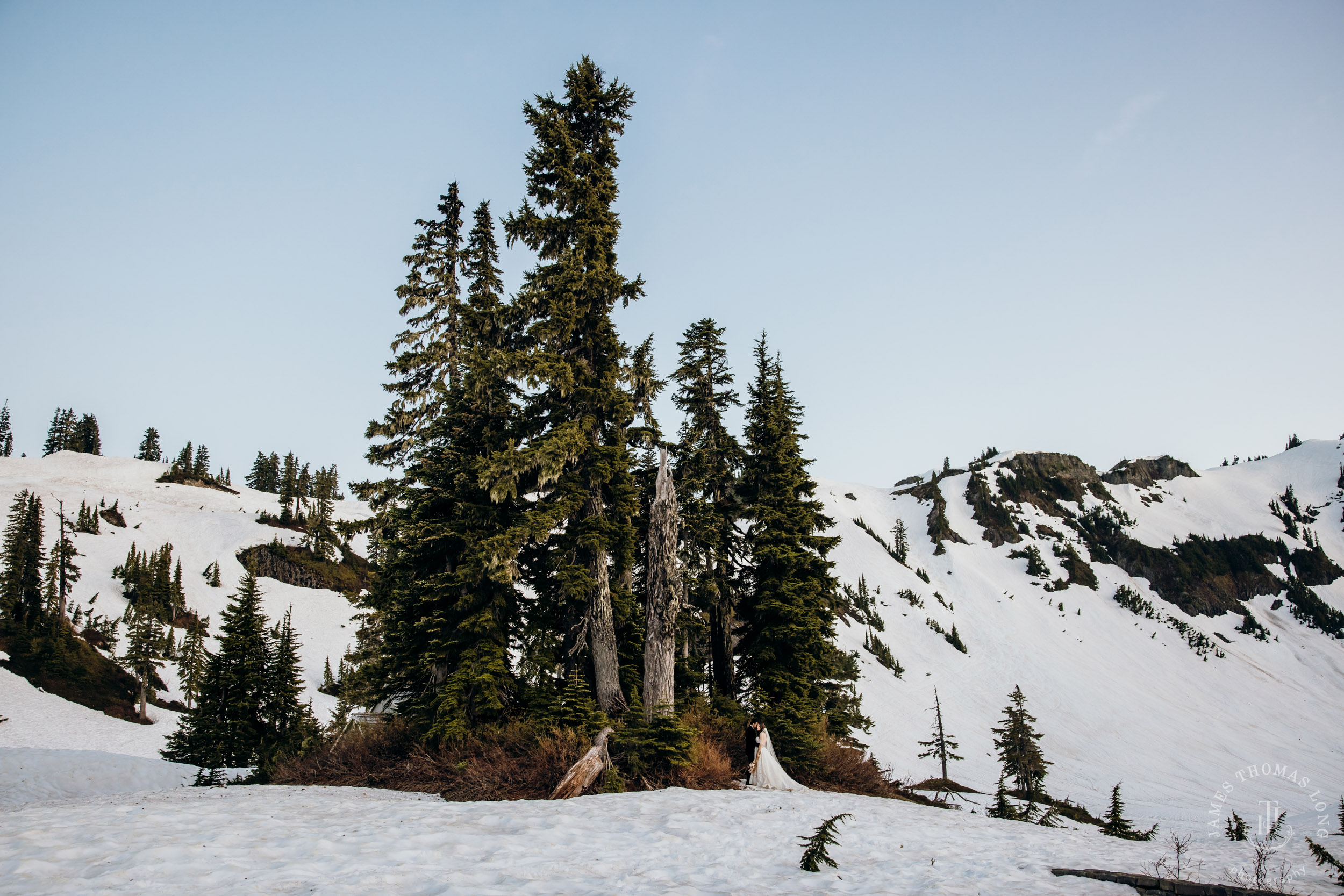 Mount Baker North Cascades adventure elopement by Seattle wedding photographer James Thomas Long Photography