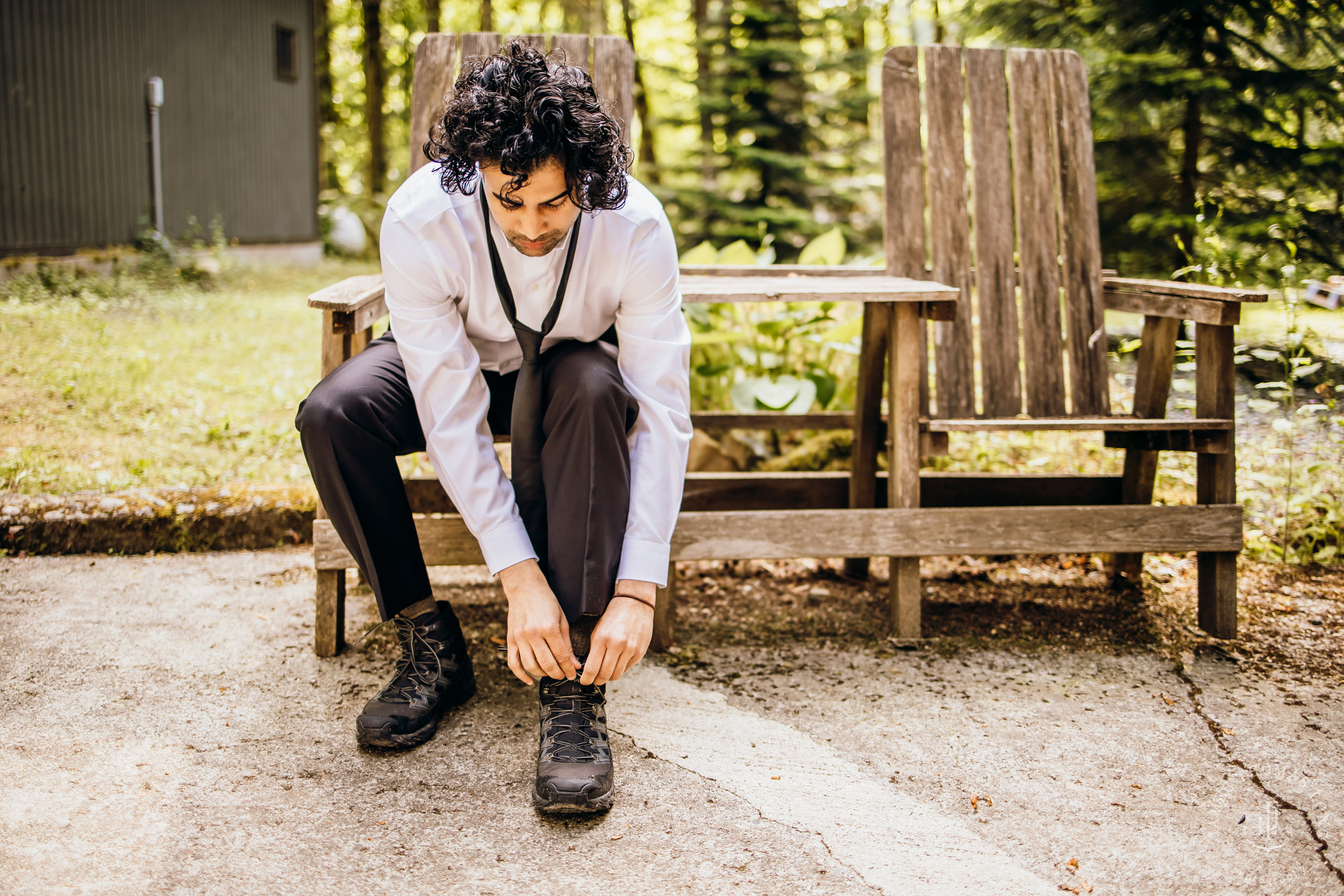 Mount Baker North Cascades adventure elopement by Seattle wedding photographer James Thomas Long Photography