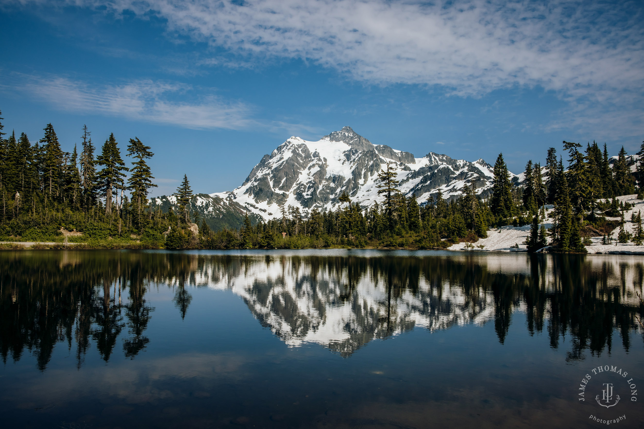 Mount Baker North Cascades adventure elopement by Seattle wedding photographer James Thomas Long Photography