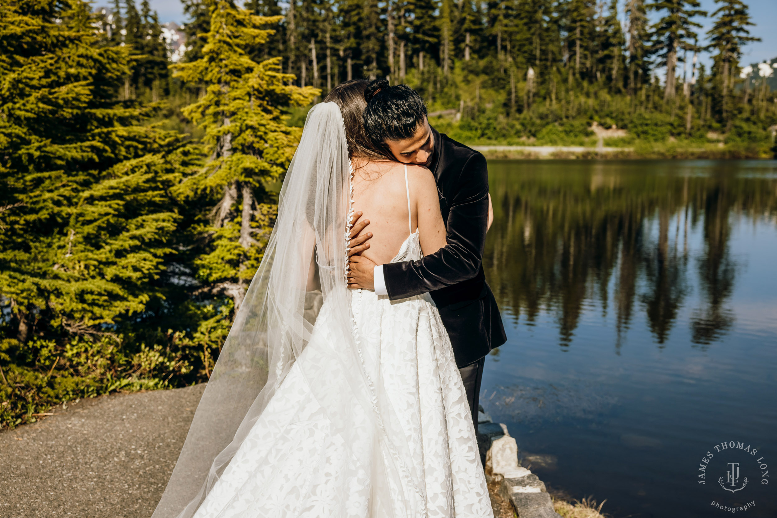 Mount Baker North Cascades adventure elopement by Seattle wedding photographer James Thomas Long Photography