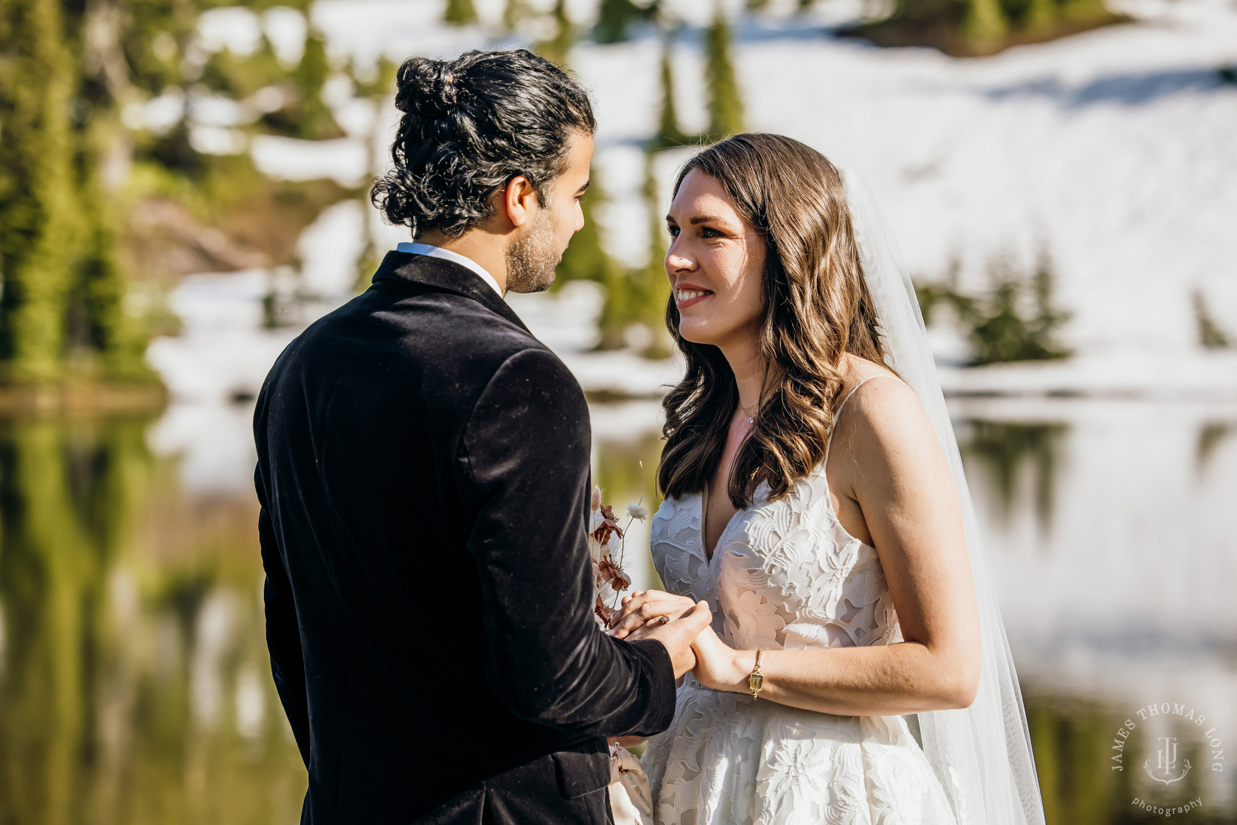Mount Baker North Cascades adventure elopement by Seattle wedding photographer James Thomas Long Photography