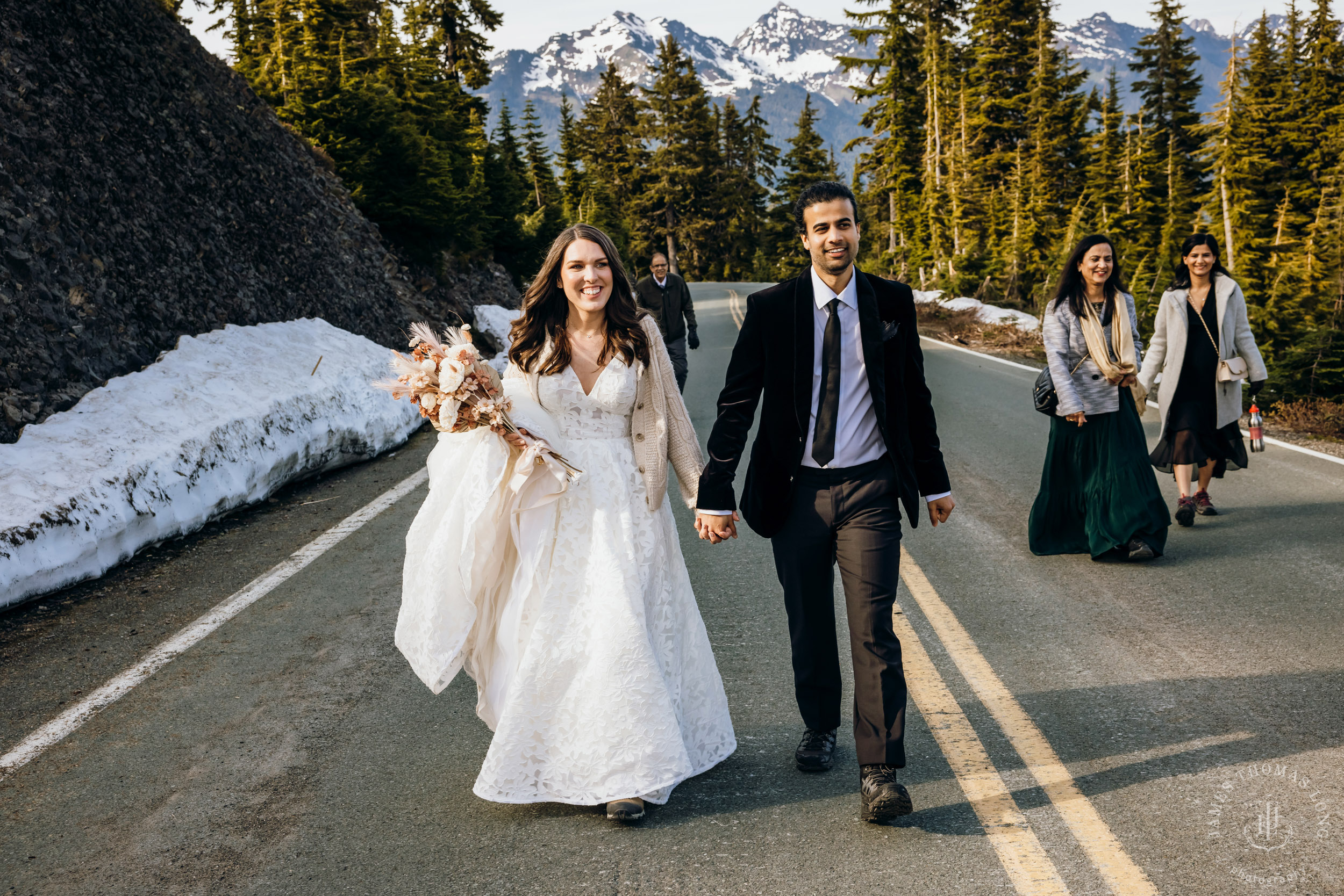 Mount Baker North Cascades adventure elopement by Seattle wedding photographer James Thomas Long Photography