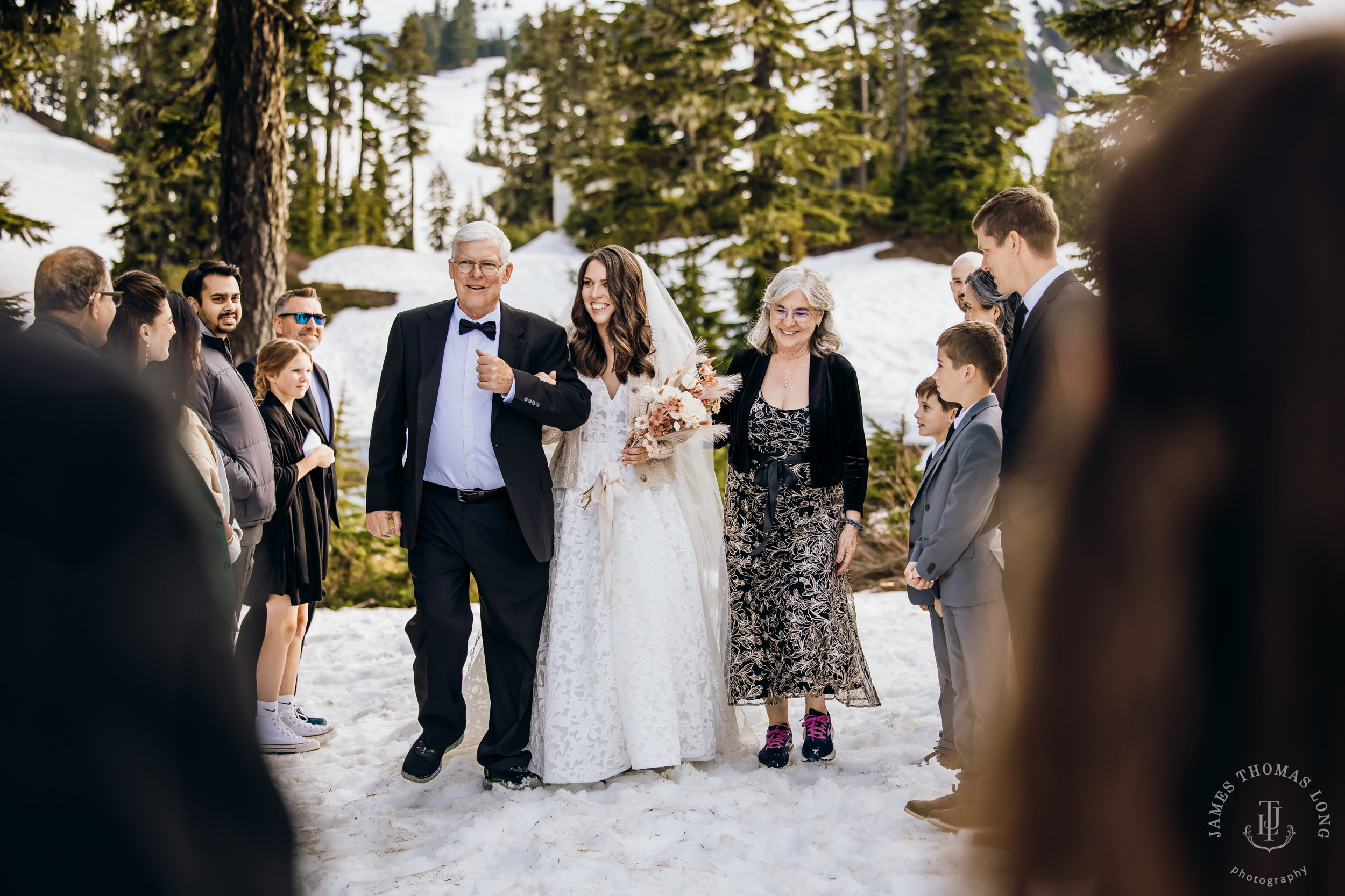 Mount Baker North Cascades adventure elopement by Seattle wedding photographer James Thomas Long Photography