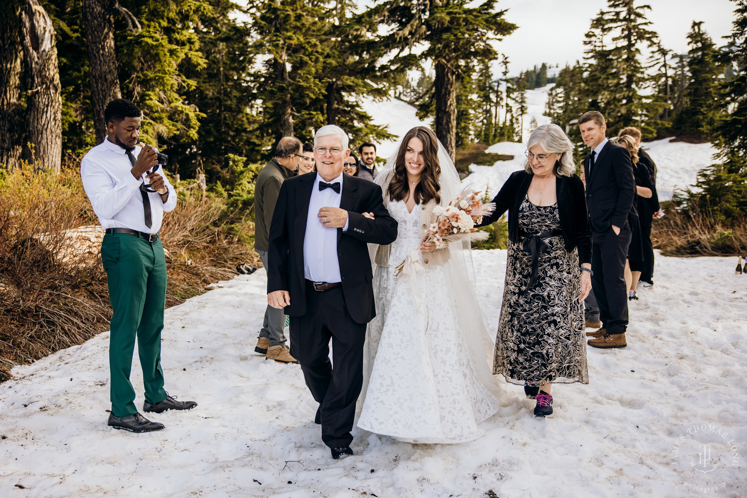 Mount Baker North Cascades adventure elopement by Seattle wedding photographer James Thomas Long Photography