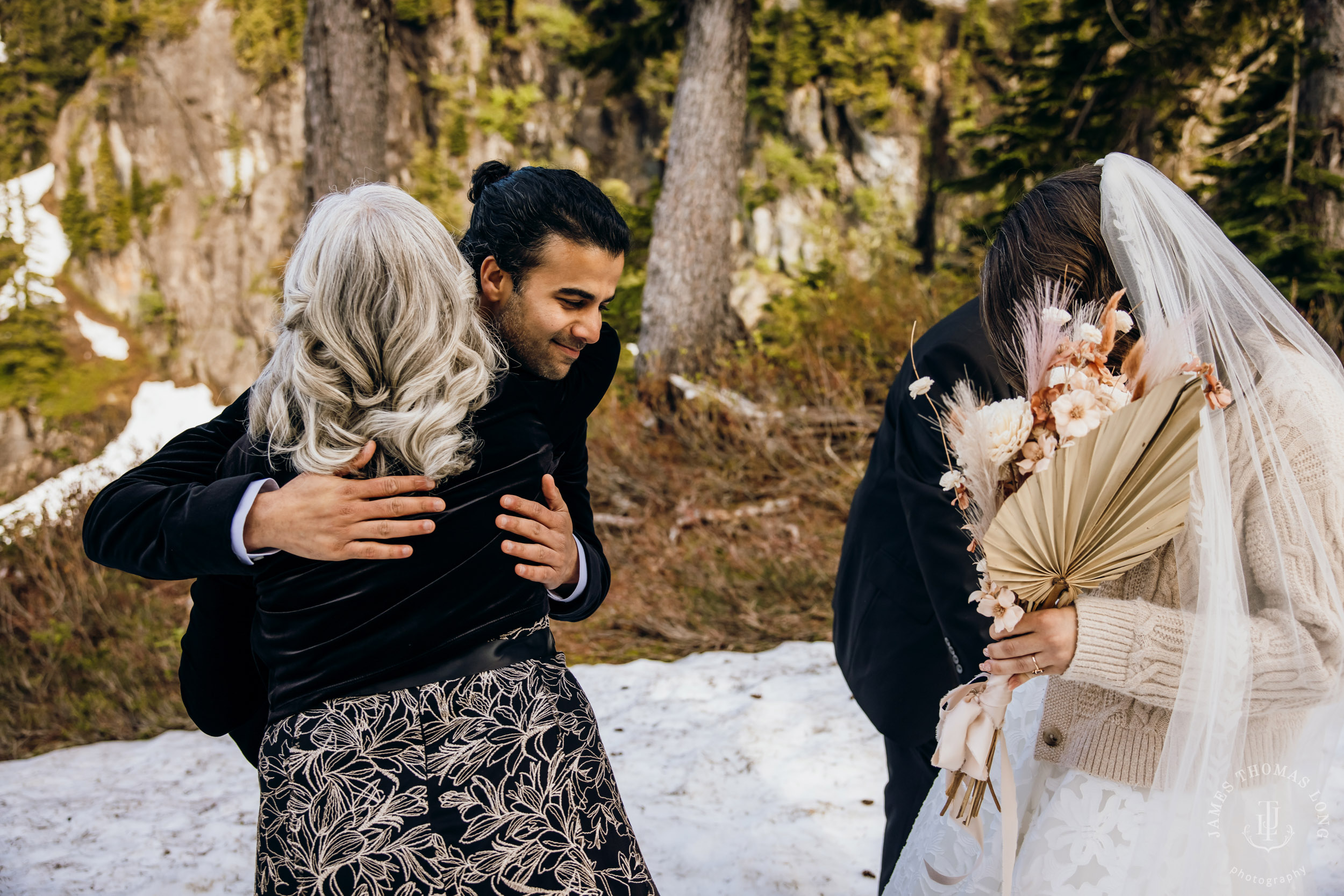 Mount Baker North Cascades adventure elopement by Seattle wedding photographer James Thomas Long Photography