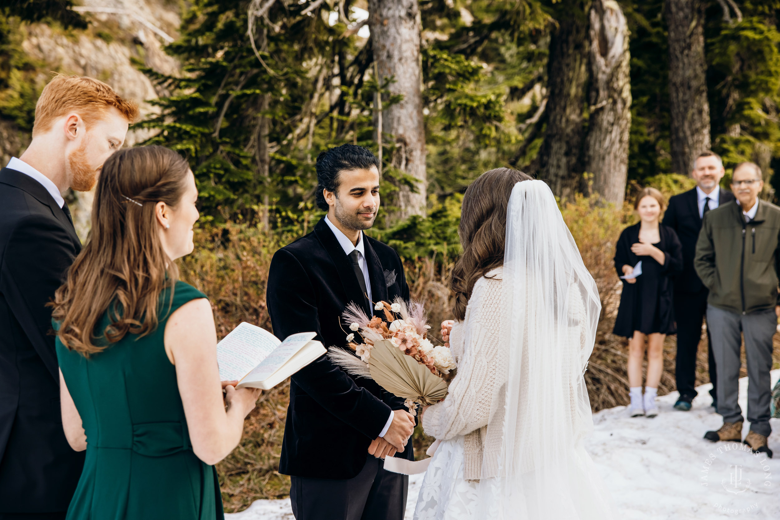 Mount Baker North Cascades adventure elopement by Seattle wedding photographer James Thomas Long Photography