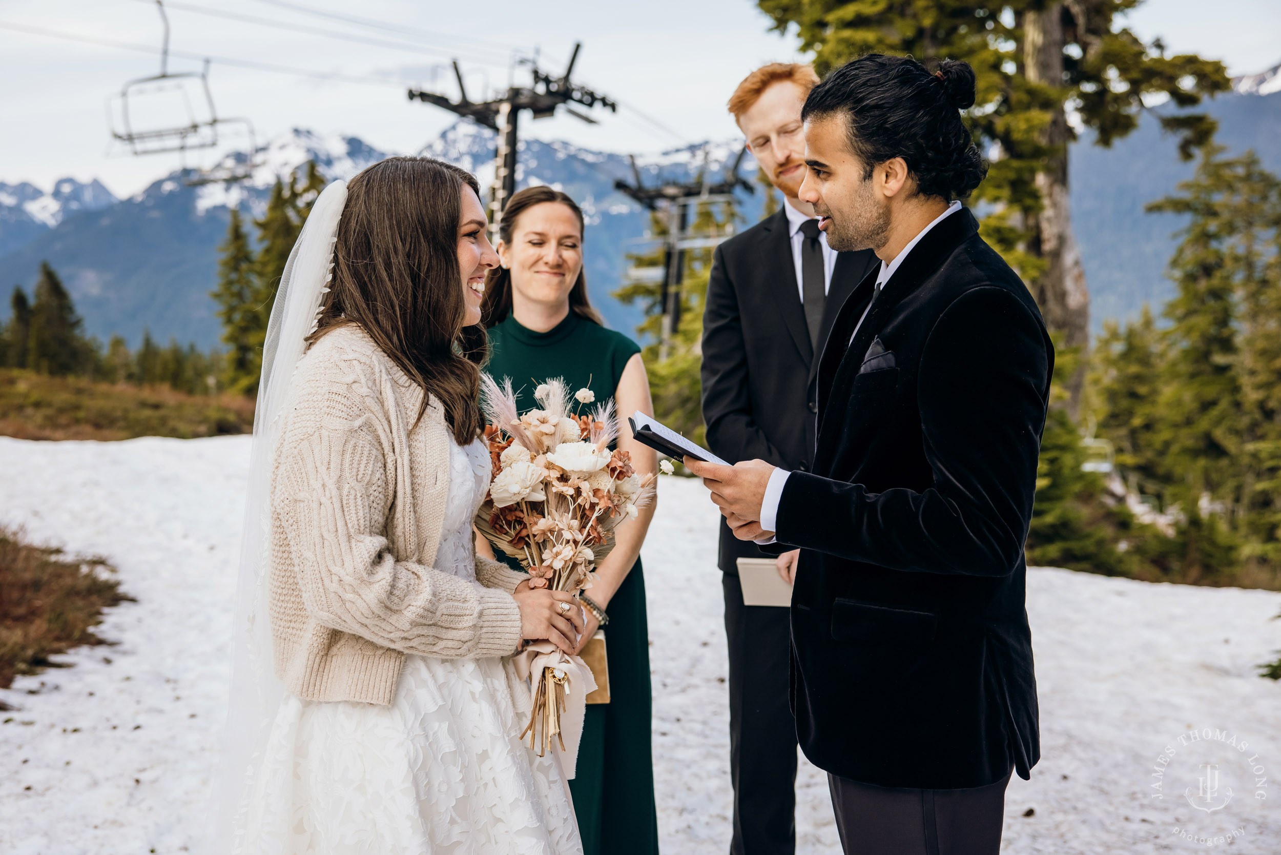 Mount Baker North Cascades adventure elopement by Seattle wedding photographer James Thomas Long Photography