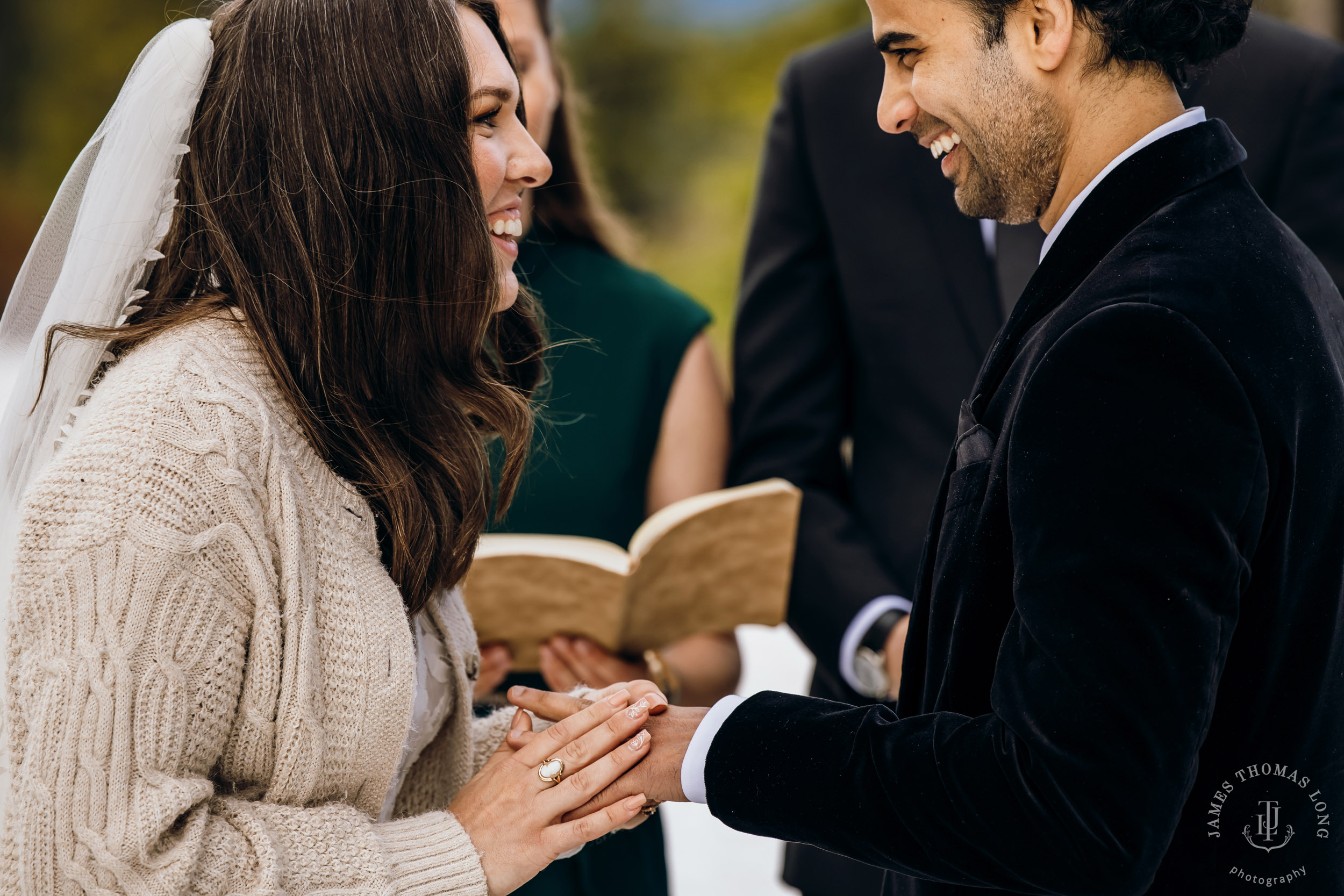 Mount Baker North Cascades adventure elopement by Seattle wedding photographer James Thomas Long Photography