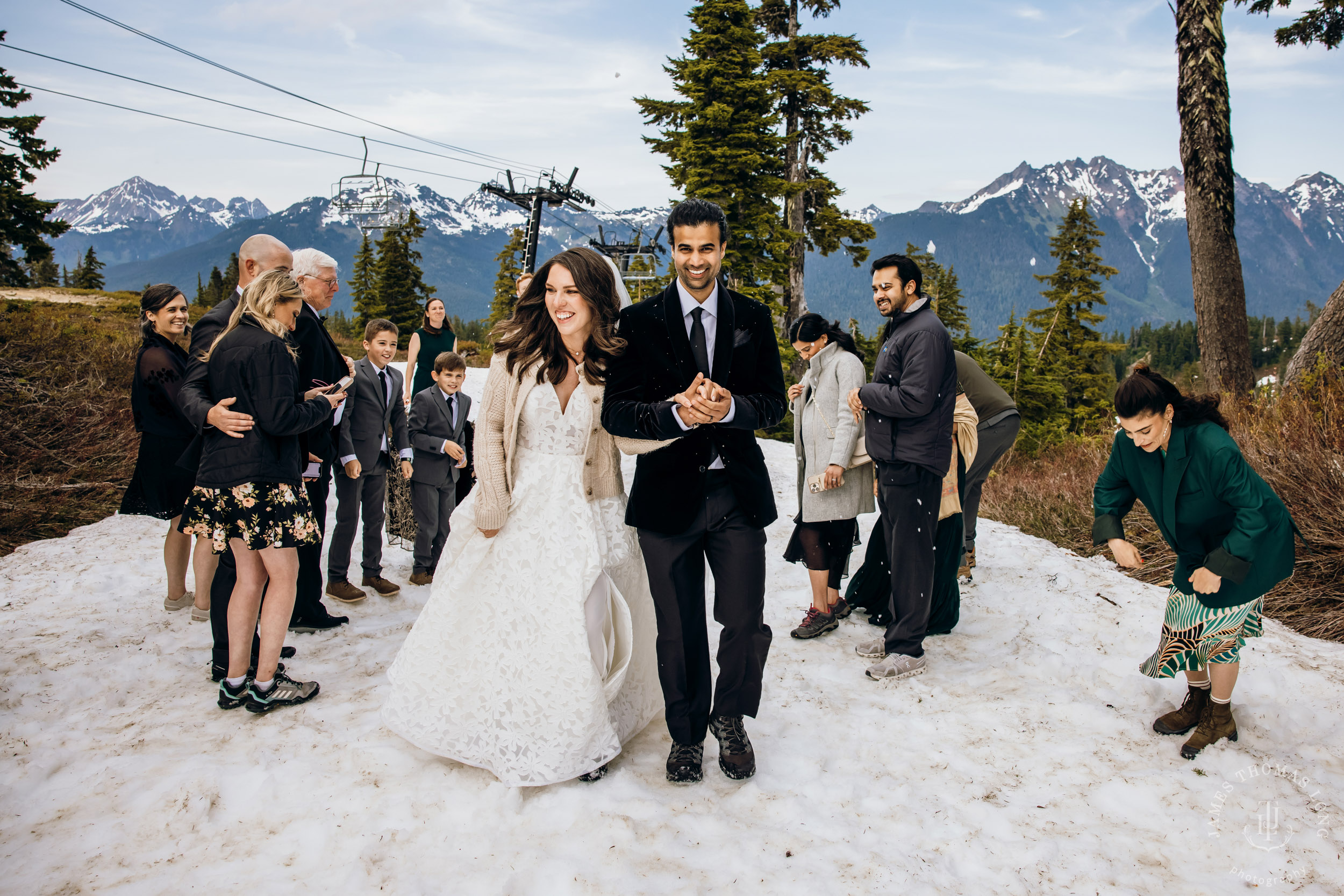 Mount Baker North Cascades adventure elopement by Seattle wedding photographer James Thomas Long Photography