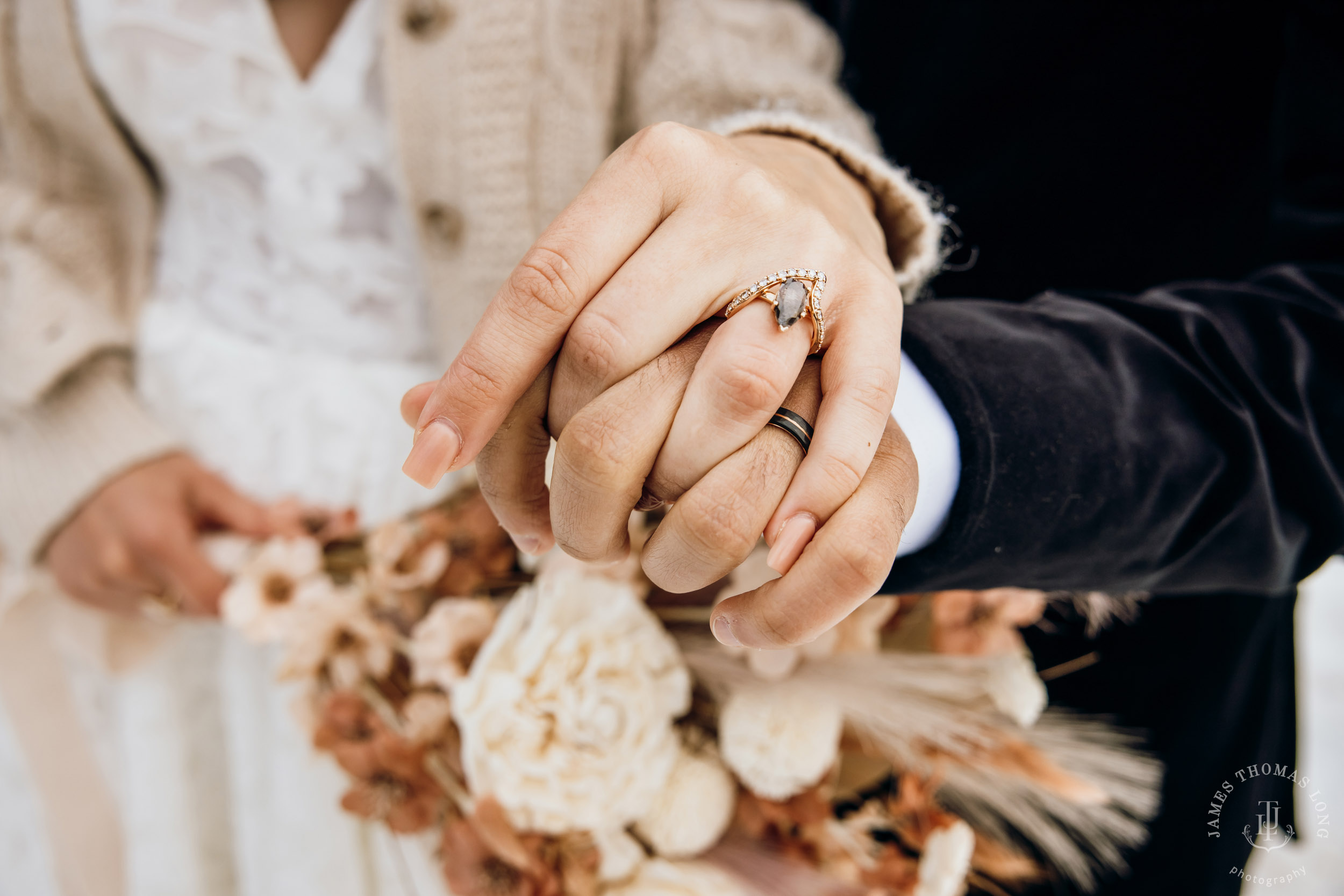 Mount Baker North Cascades adventure elopement by Seattle wedding photographer James Thomas Long Photography