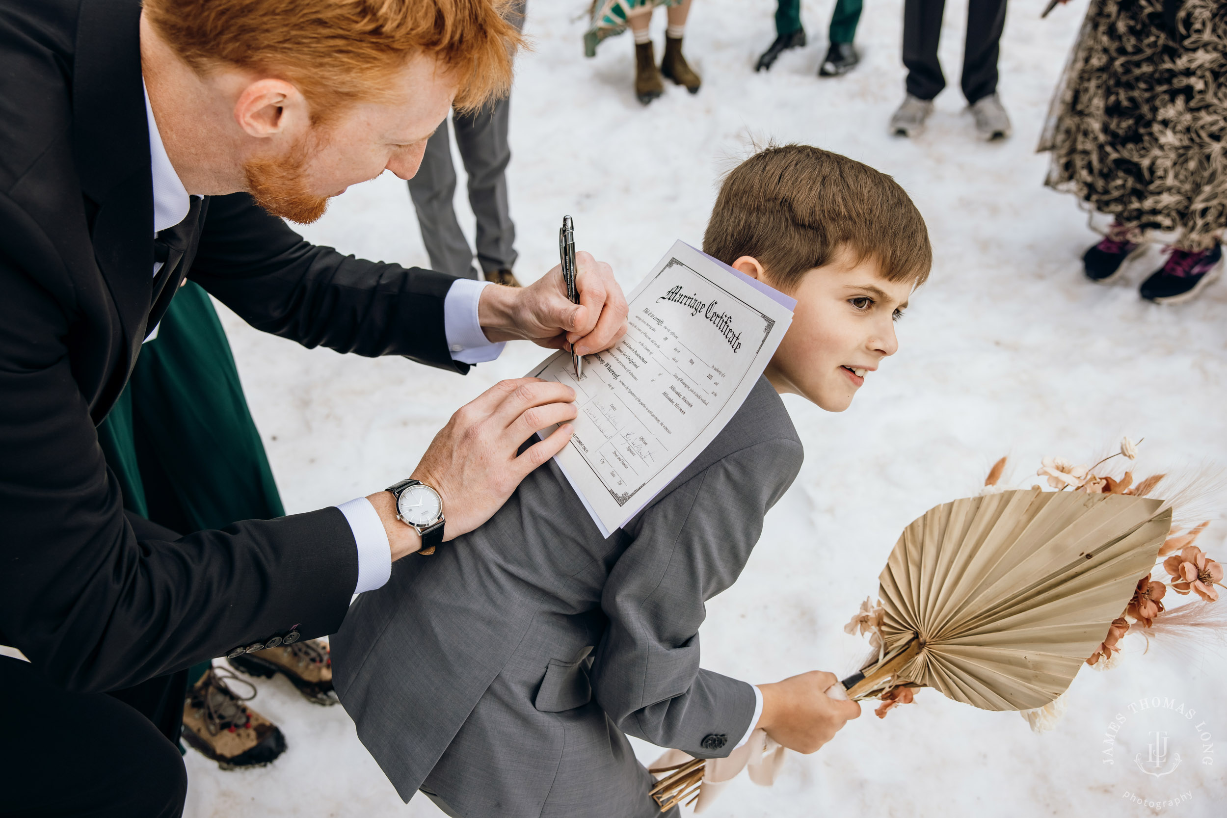 Mount Baker North Cascades adventure elopement by Seattle wedding photographer James Thomas Long Photography