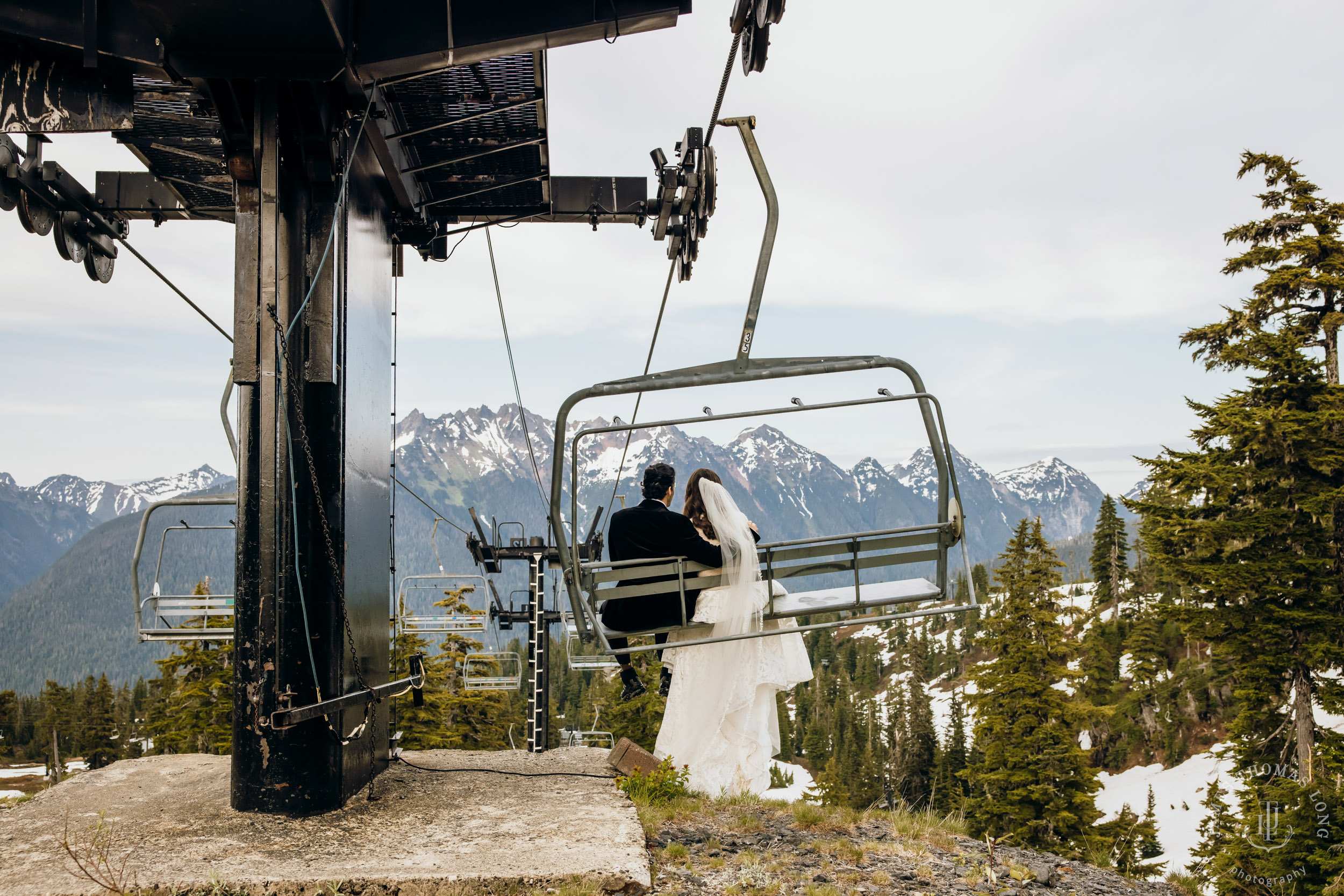 Mount Baker North Cascades adventure elopement by Seattle wedding photographer James Thomas Long Photography
