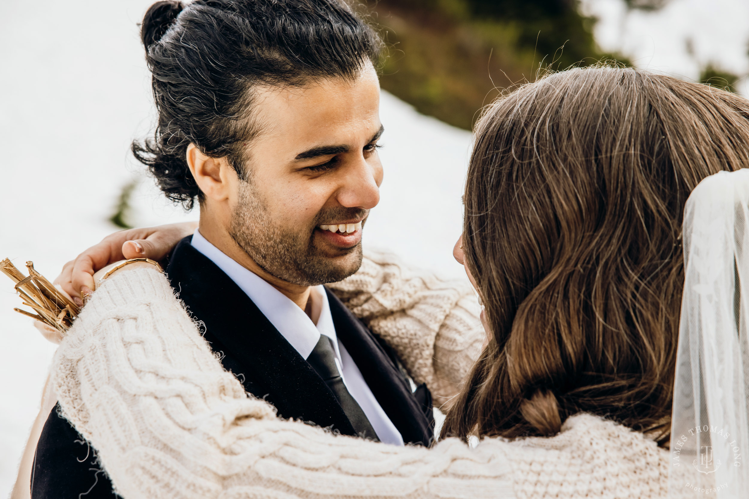 Mount Baker North Cascades adventure elopement by Seattle wedding photographer James Thomas Long Photography