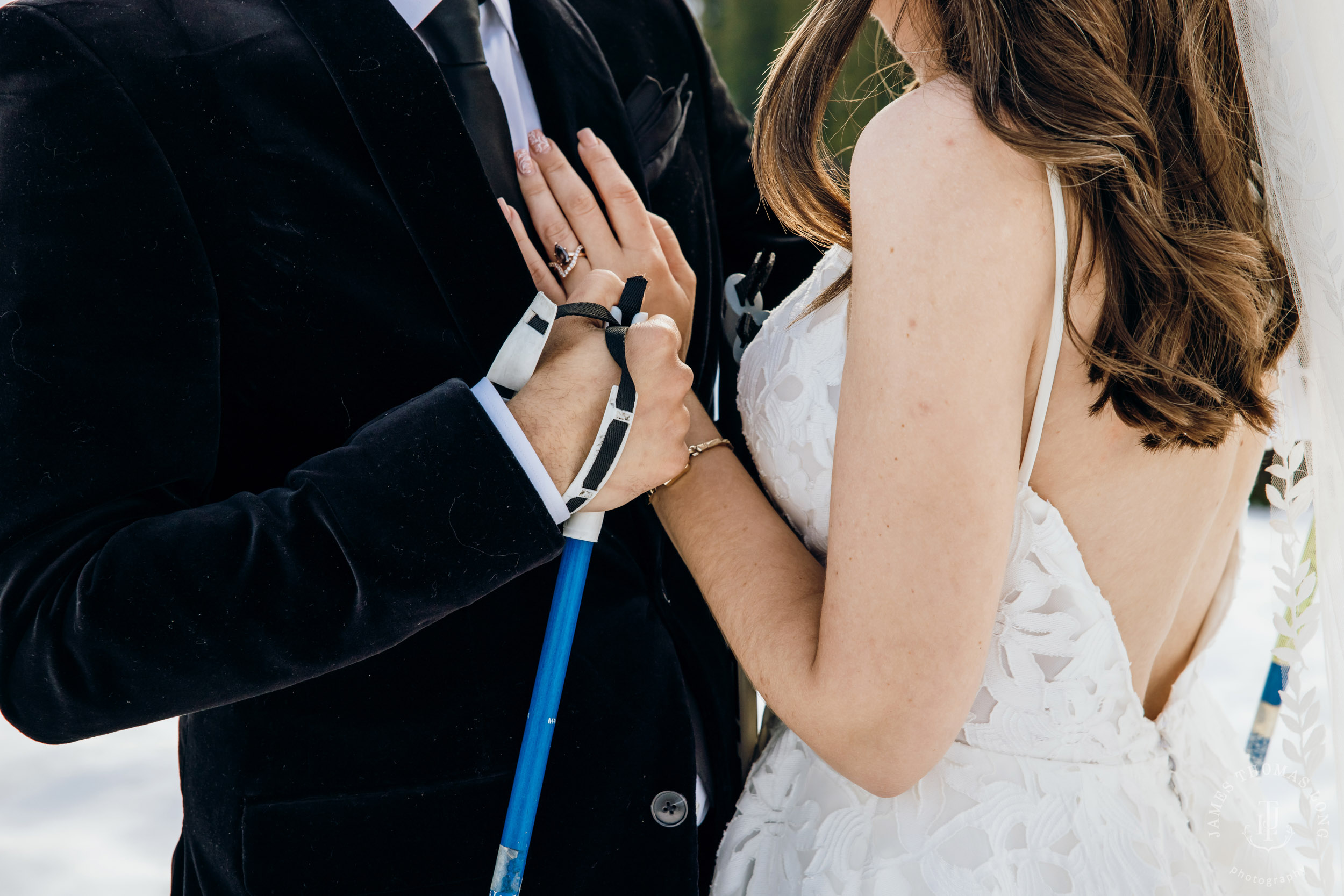 Mount Baker North Cascades adventure elopement by Seattle wedding photographer James Thomas Long Photography