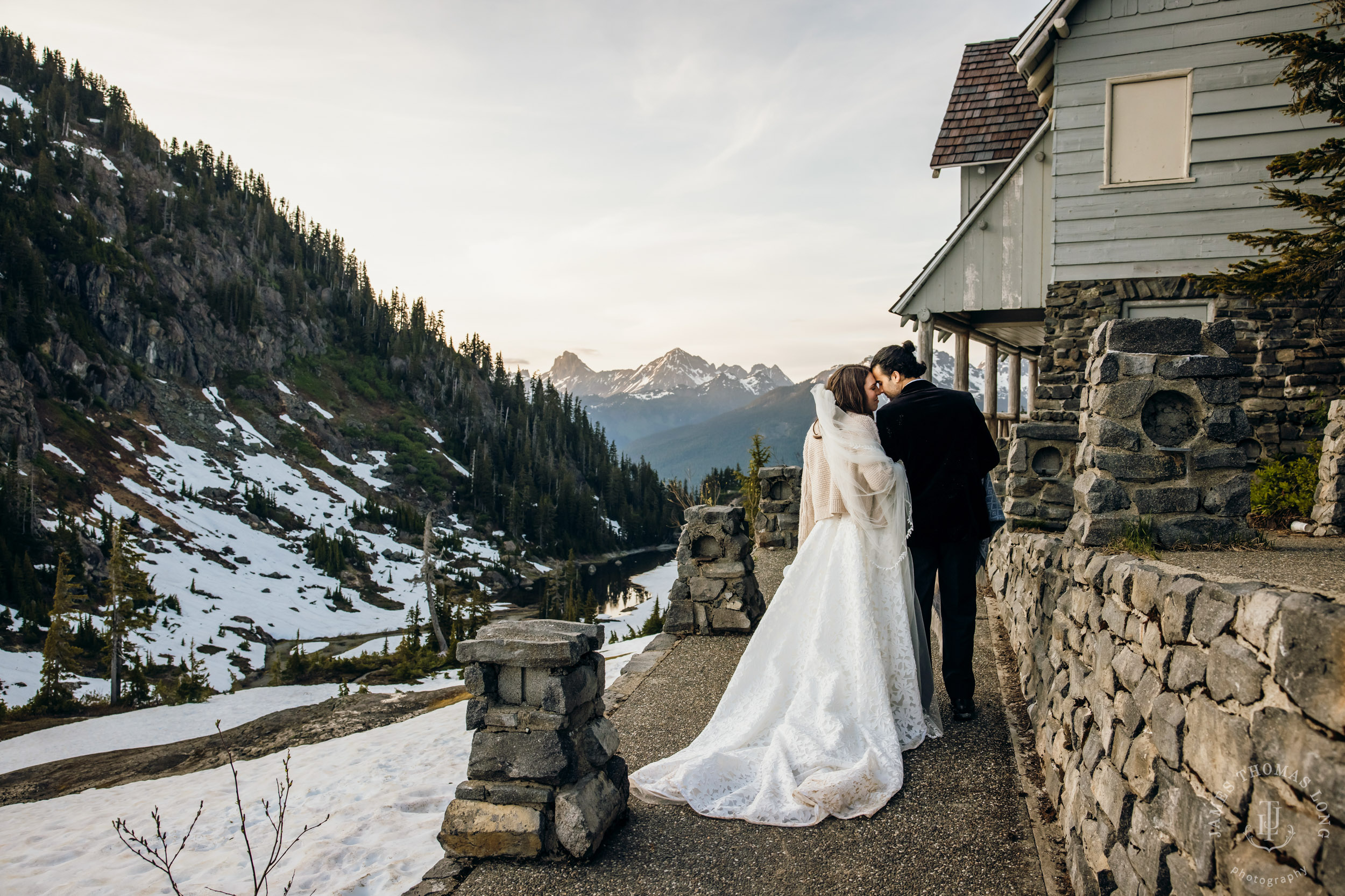 Mount Baker North Cascades adventure elopement by Seattle wedding photographer James Thomas Long Photography