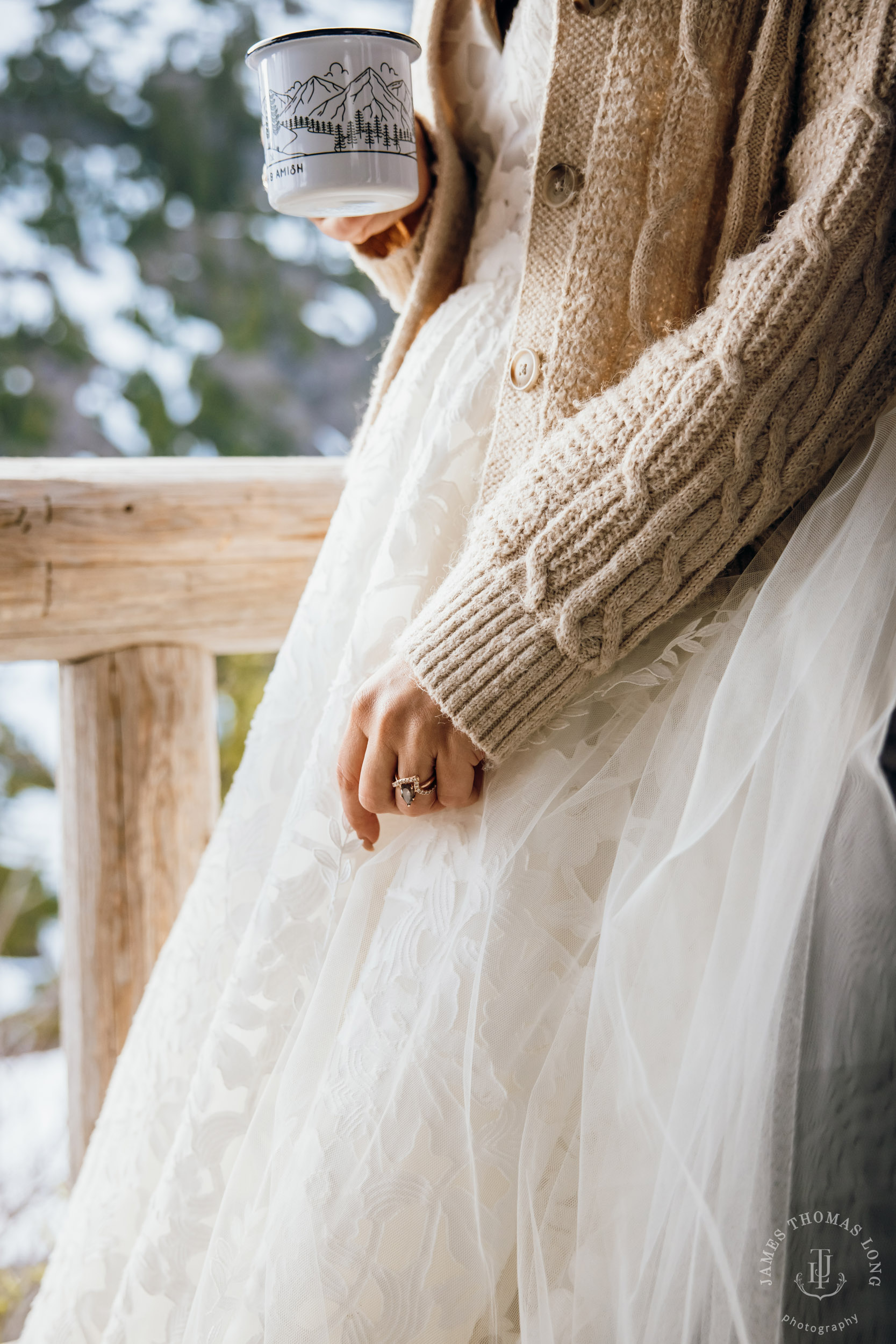 Mount Baker North Cascades adventure elopement by Seattle wedding photographer James Thomas Long Photography