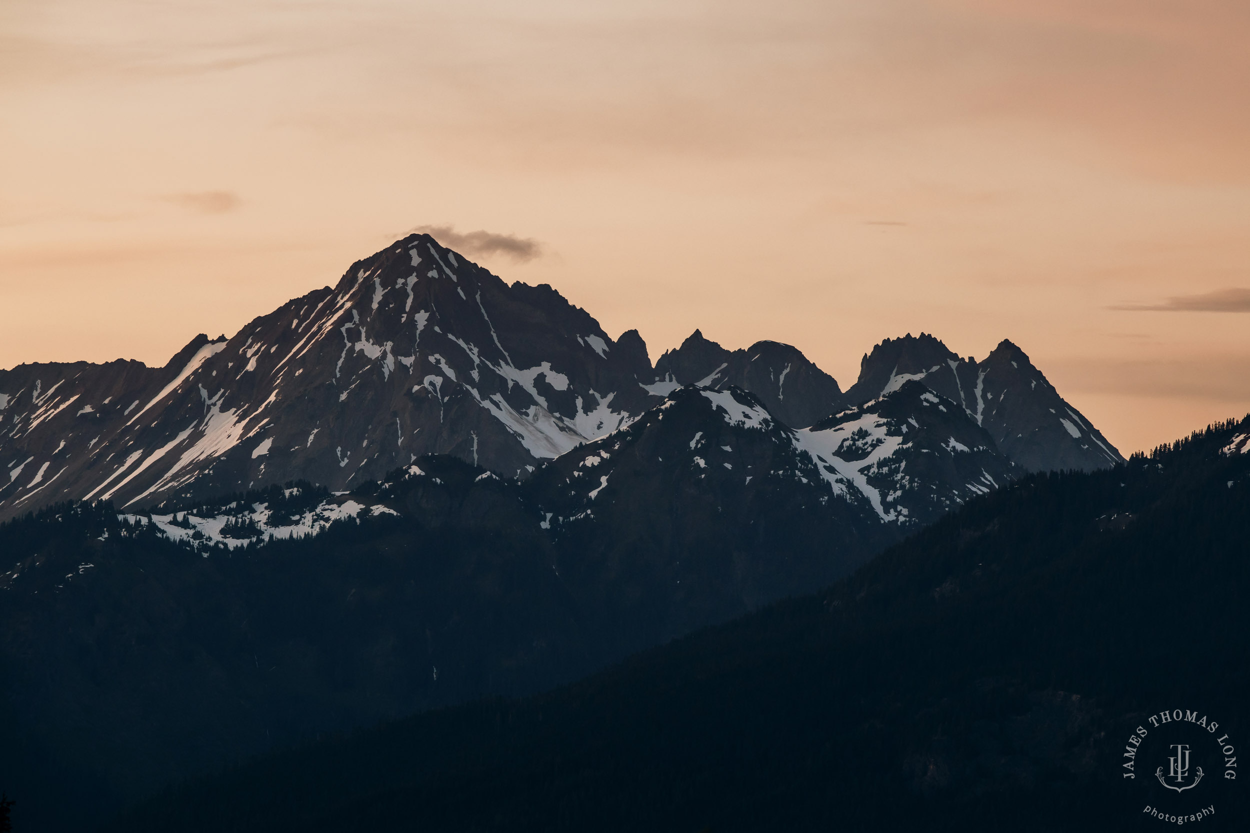 Mount Baker North Cascades adventure elopement by Seattle wedding photographer James Thomas Long Photography