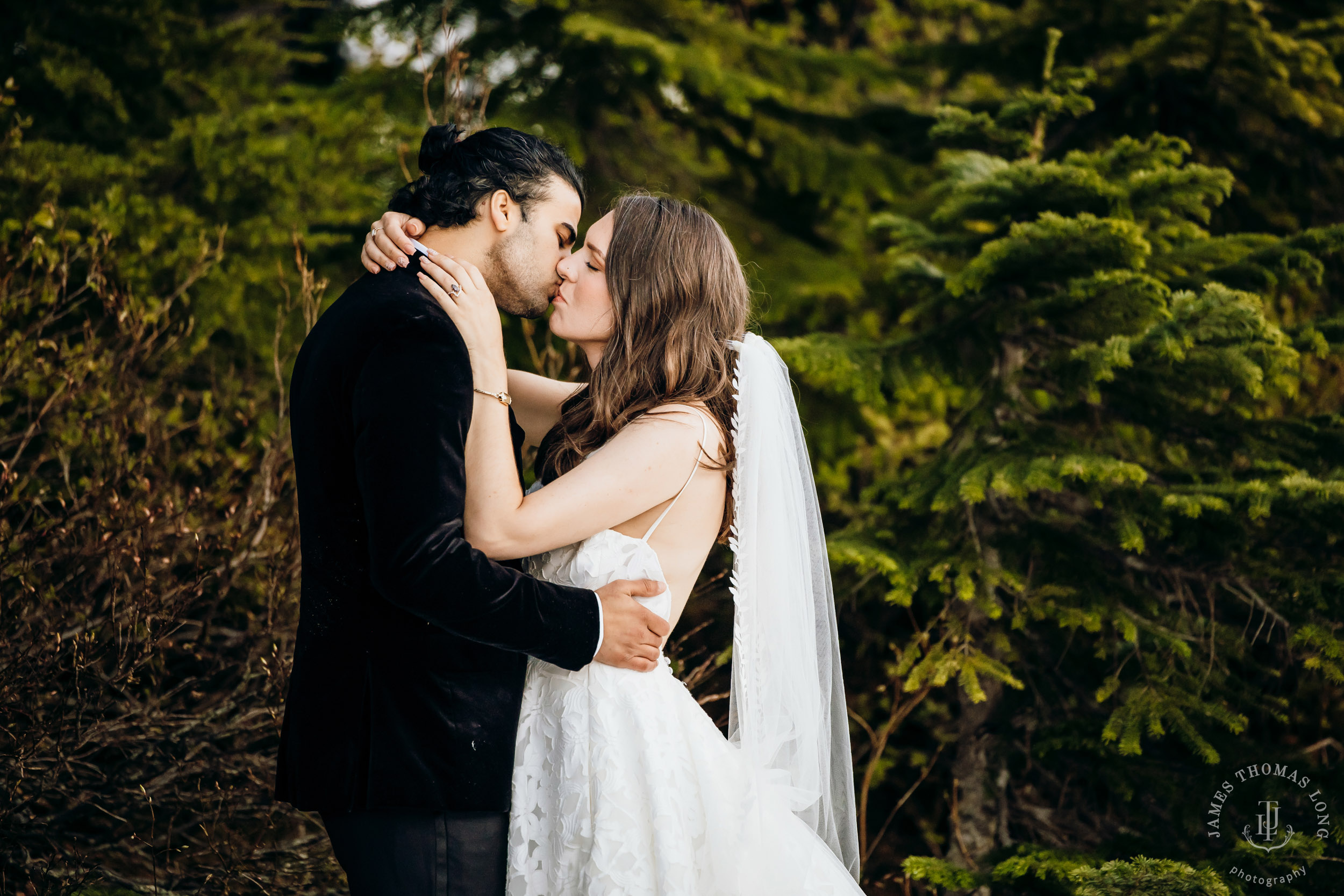 Mount Baker North Cascades adventure elopement by Seattle wedding photographer James Thomas Long Photography
