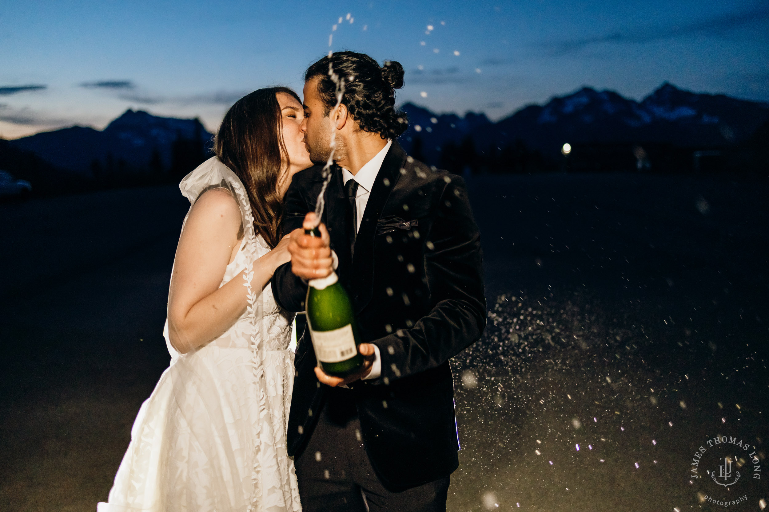 Mount Baker North Cascades adventure elopement by Seattle wedding photographer James Thomas Long Photography