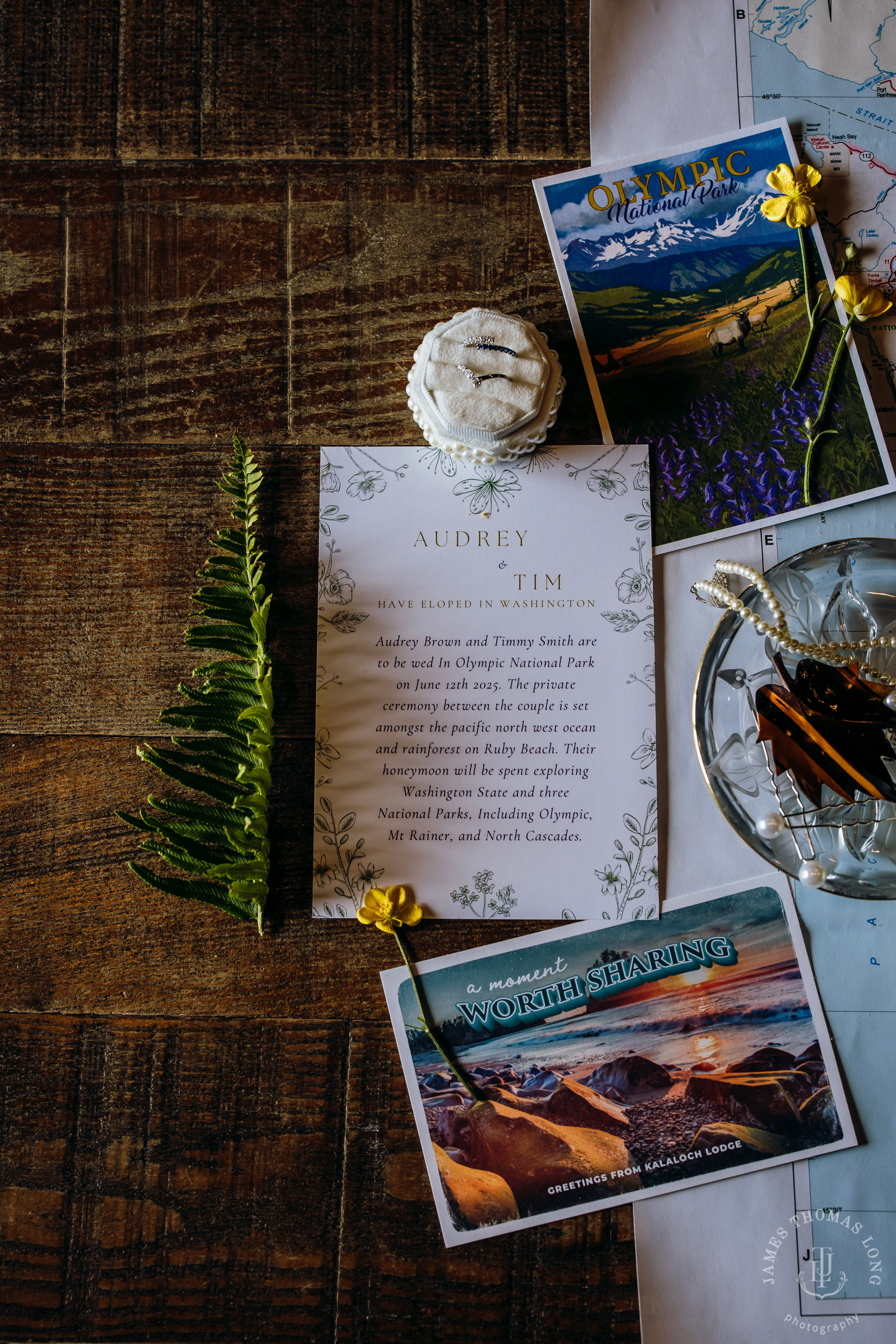 Washington Coast elopement by Seattle adventure elopement photographer James Thomas Long Photography