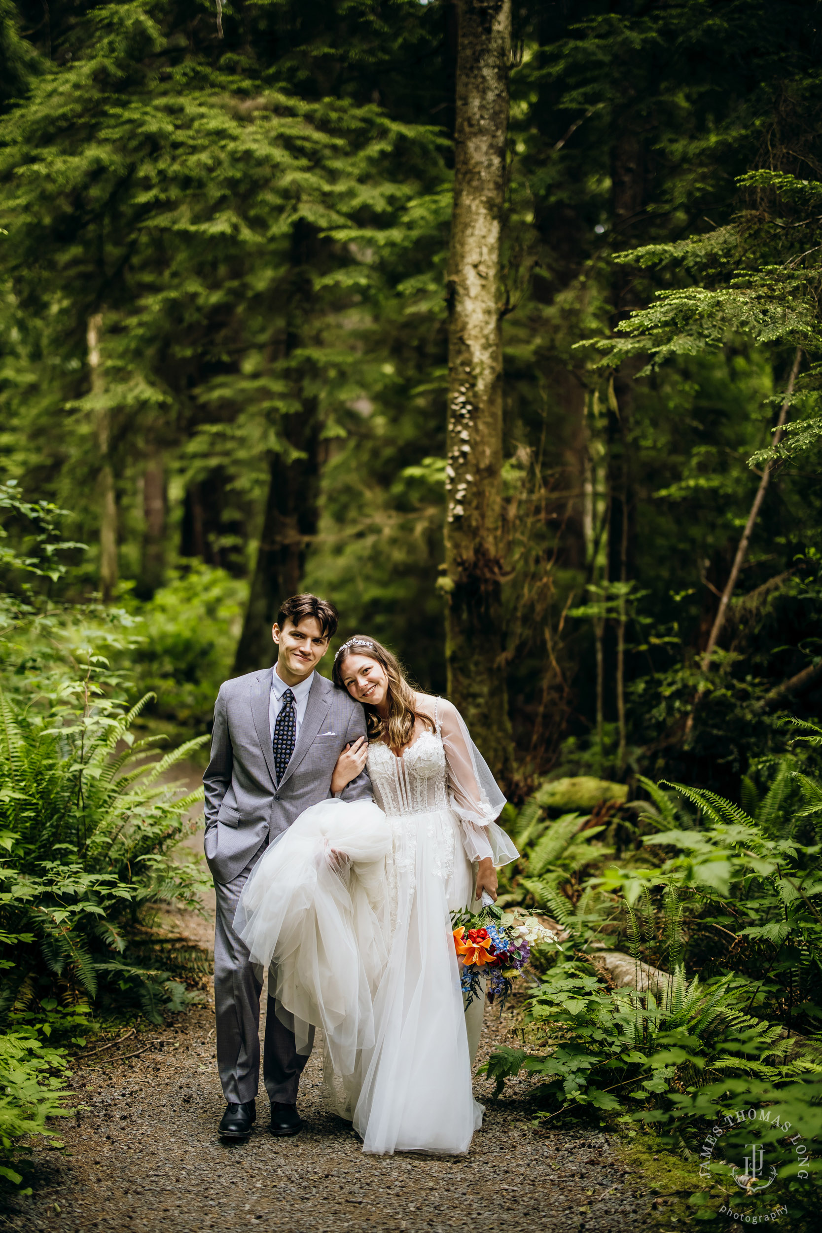 Washington Coast elopement by Seattle adventure elopement photographer James Thomas Long Photography