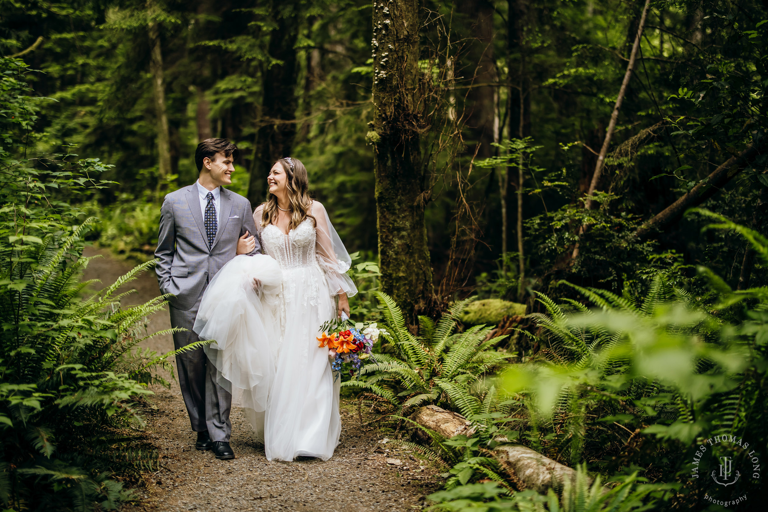 Washington Coast elopement by Seattle adventure elopement photographer James Thomas Long Photography