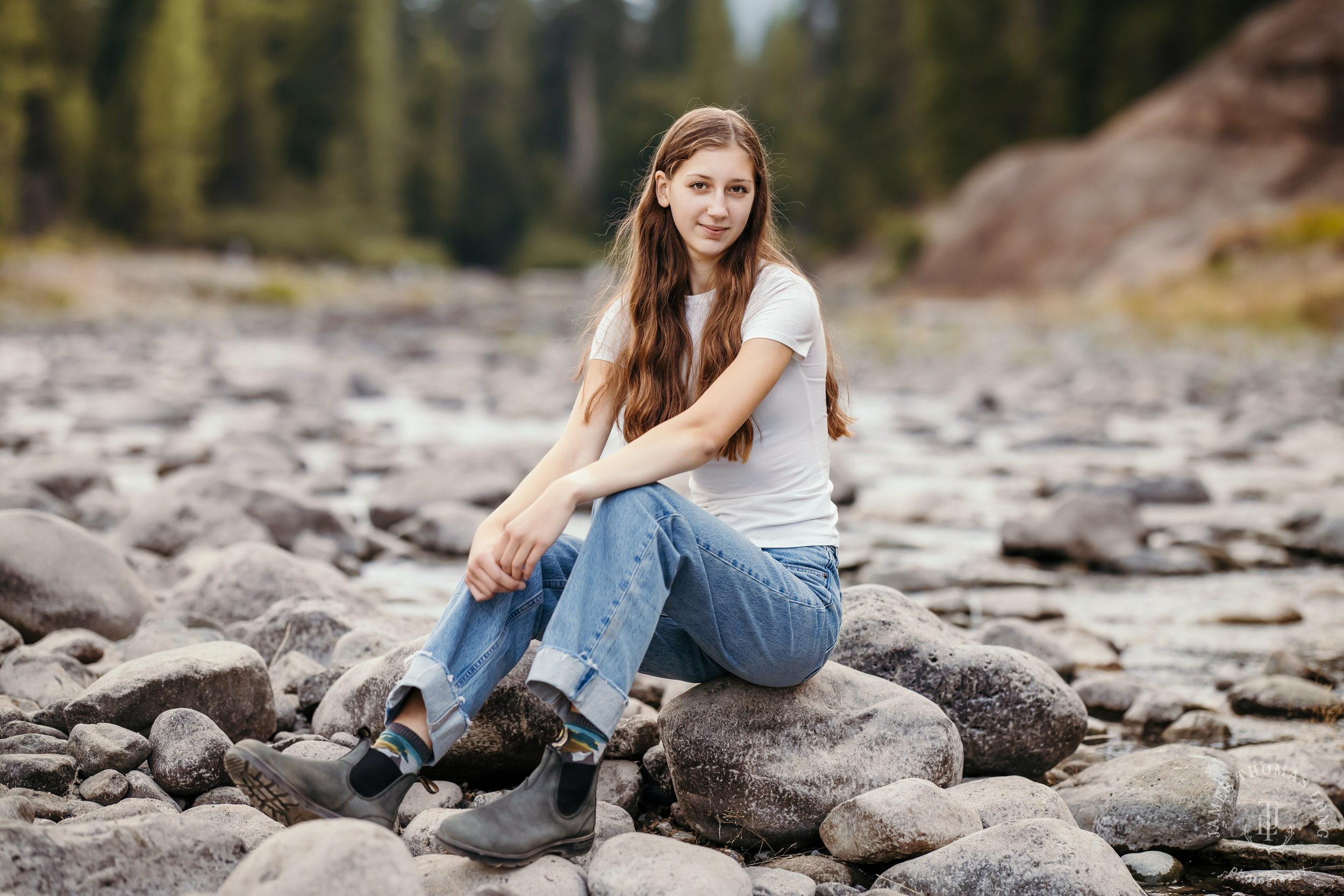 Cascade Mountain High School Senior portrait session by Seattle High School Senior photographer James Thomas Long Photography