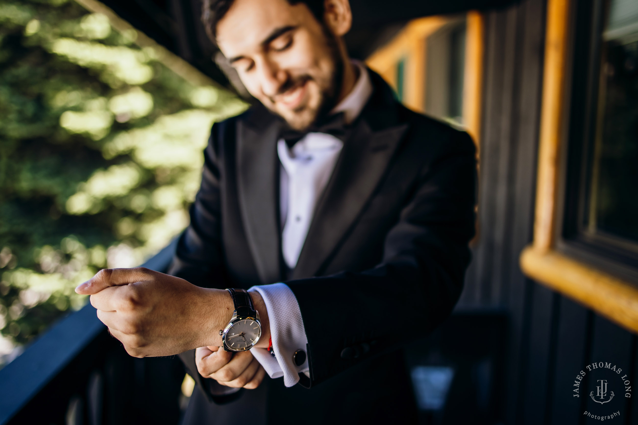 Crystal Mountain Jewish wedding by Seattle wedding photographer James Thomas Long Photography