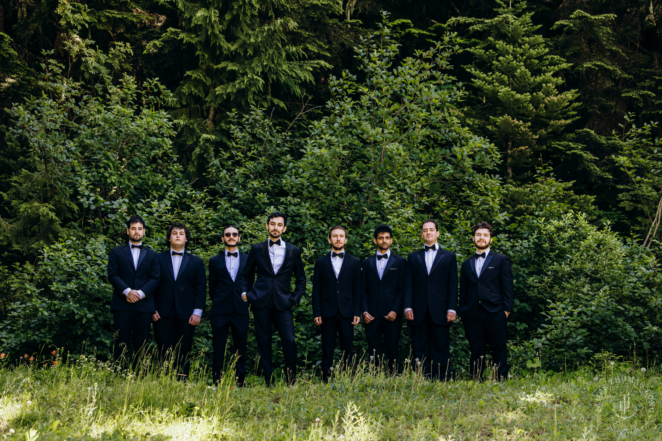 Crystal Mountain Jewish wedding by Seattle wedding photographer James Thomas Long Photography