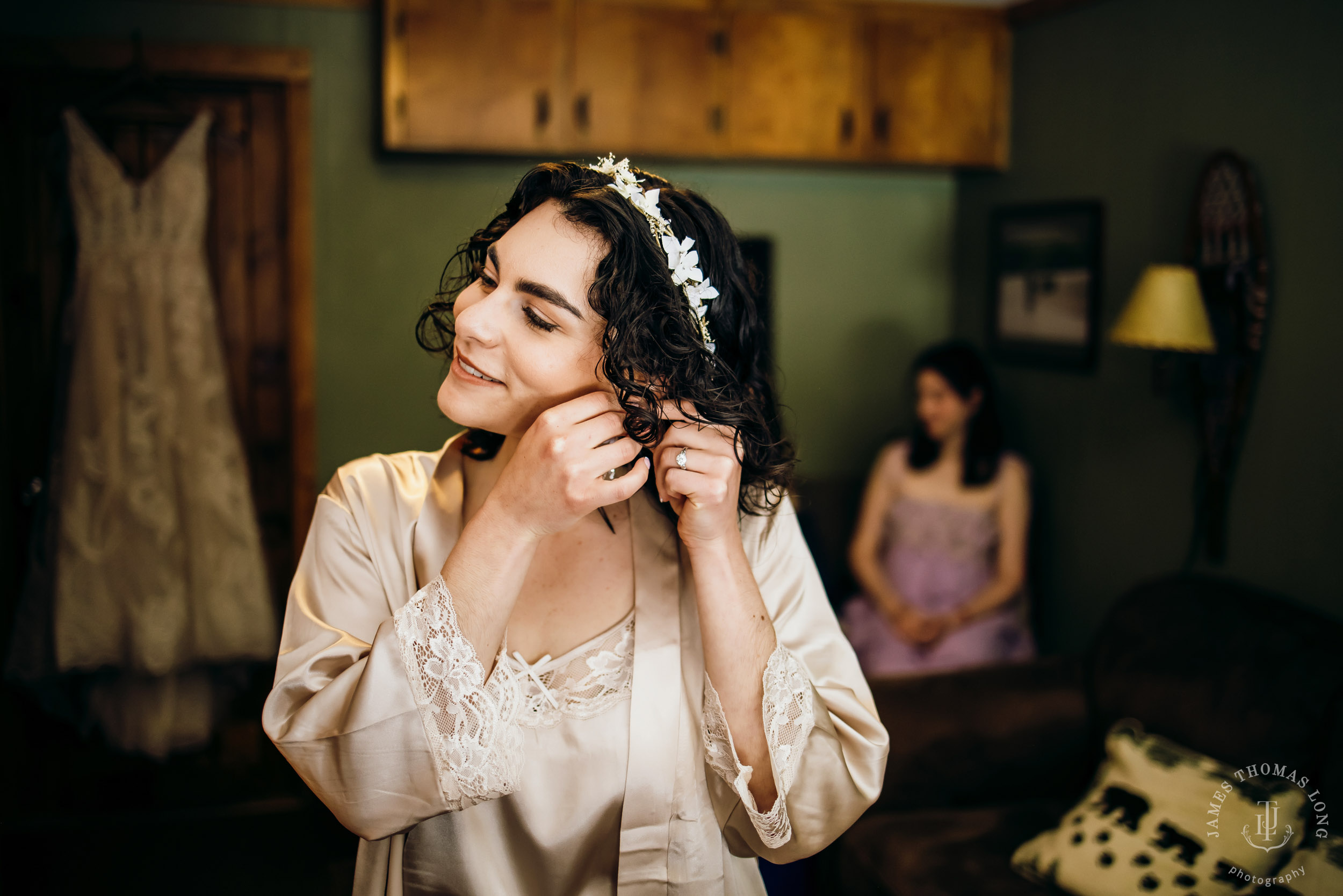 Crystal Mountain Jewish wedding by Seattle wedding photographer James Thomas Long Photography
