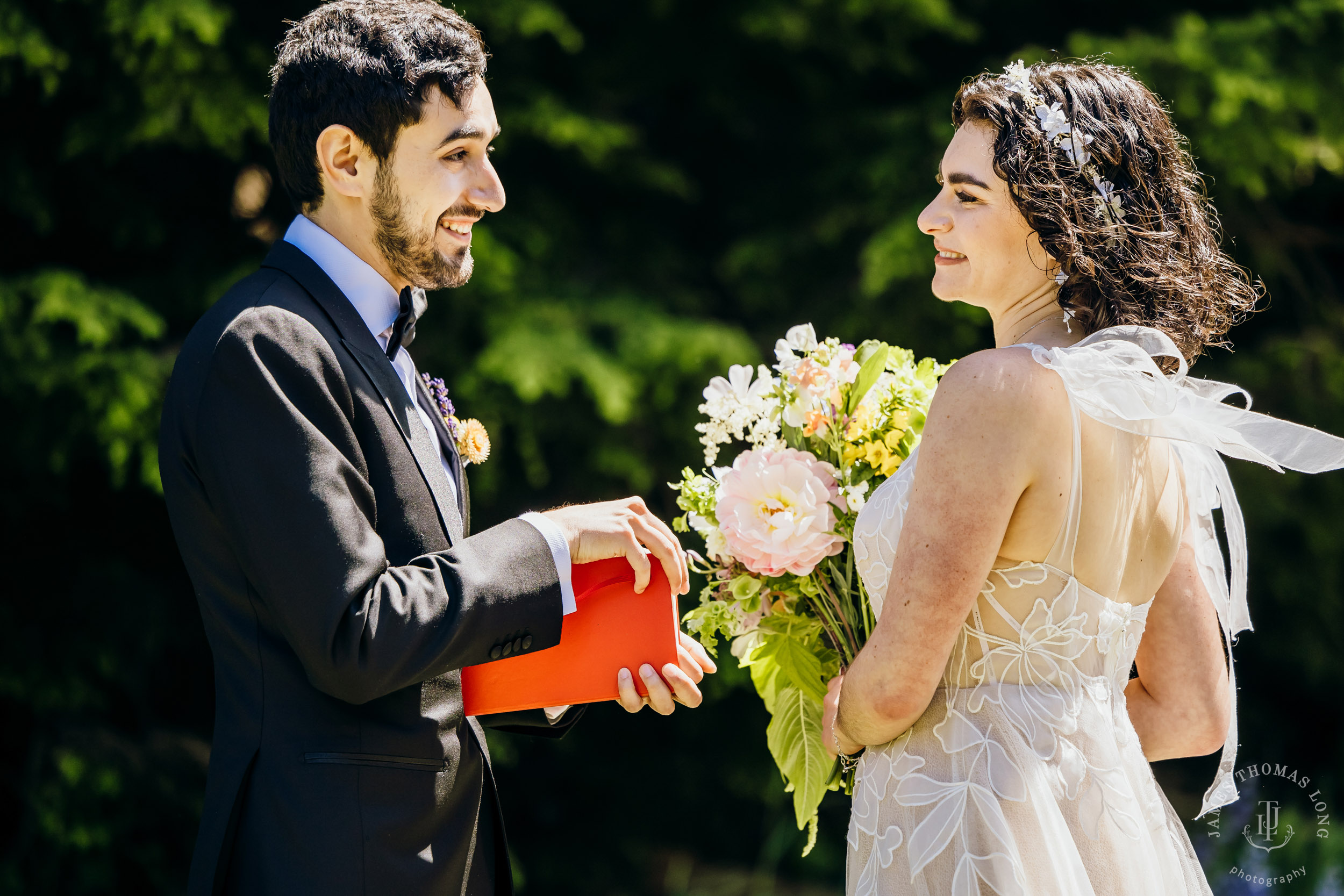 Crystal Mountain Jewish wedding by Seattle wedding photographer James Thomas Long Photography