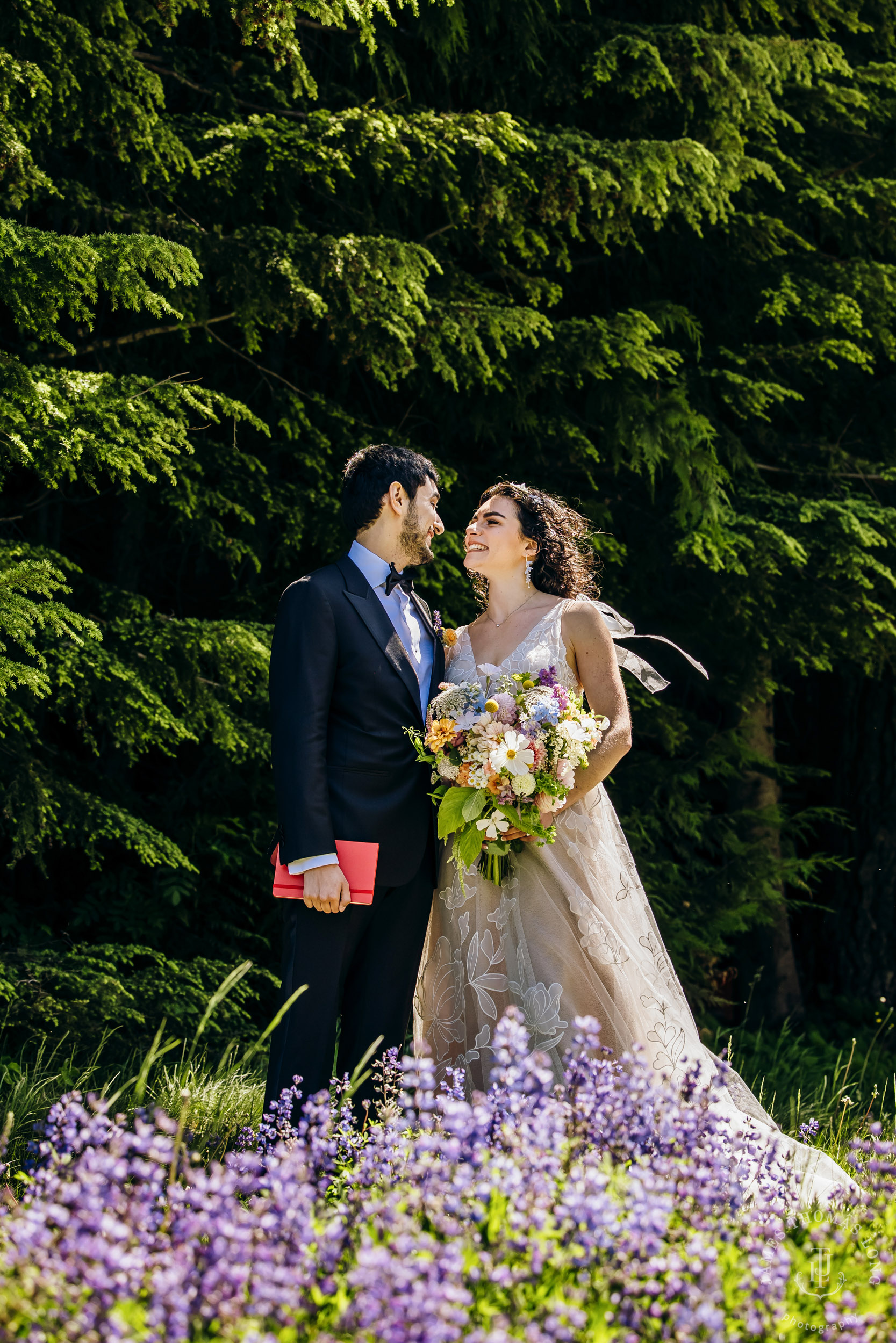 Crystal Mountain Jewish wedding by Seattle wedding photographer James Thomas Long Photography