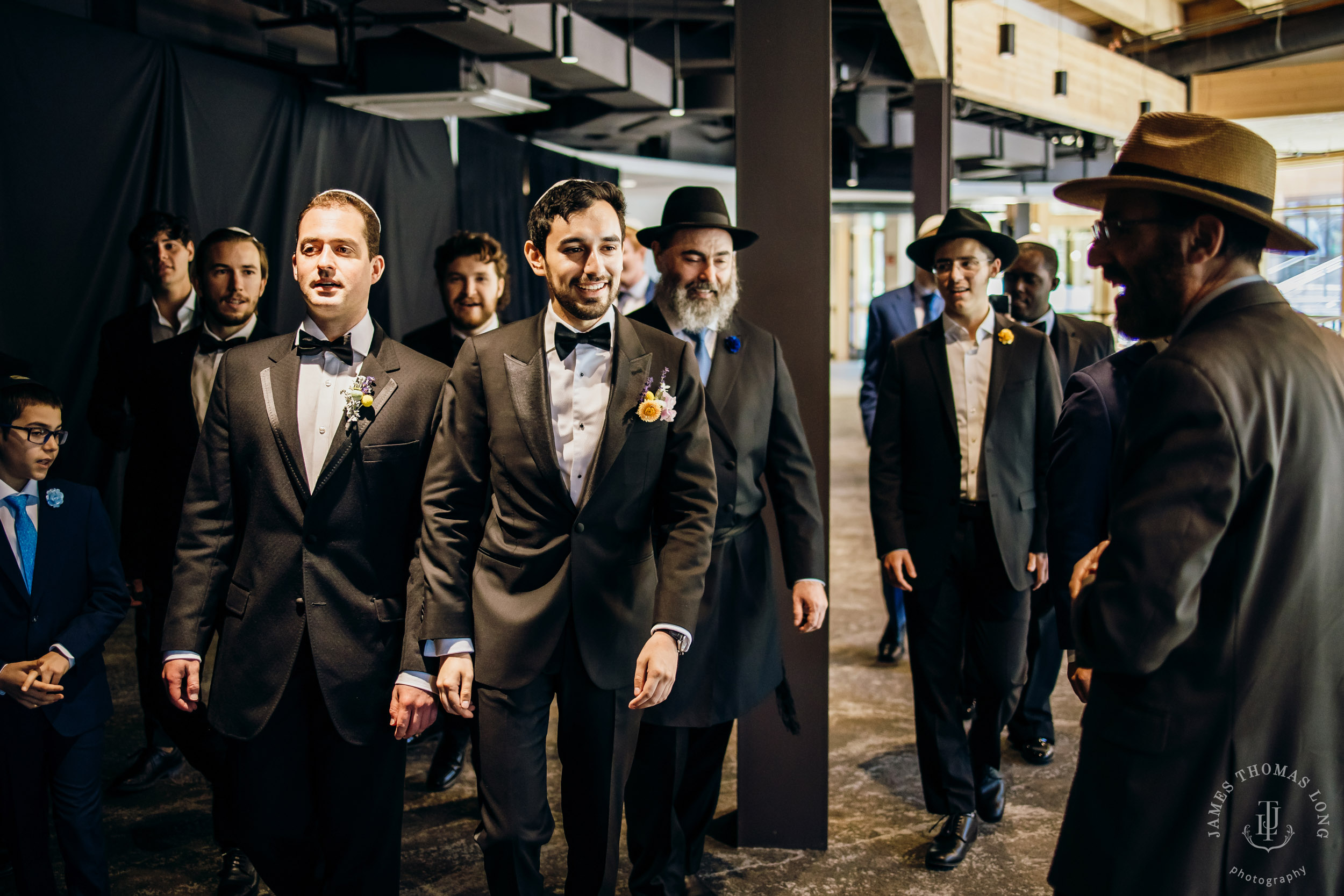 Crystal Mountain Jewish wedding by Seattle wedding photographer James Thomas Long Photography