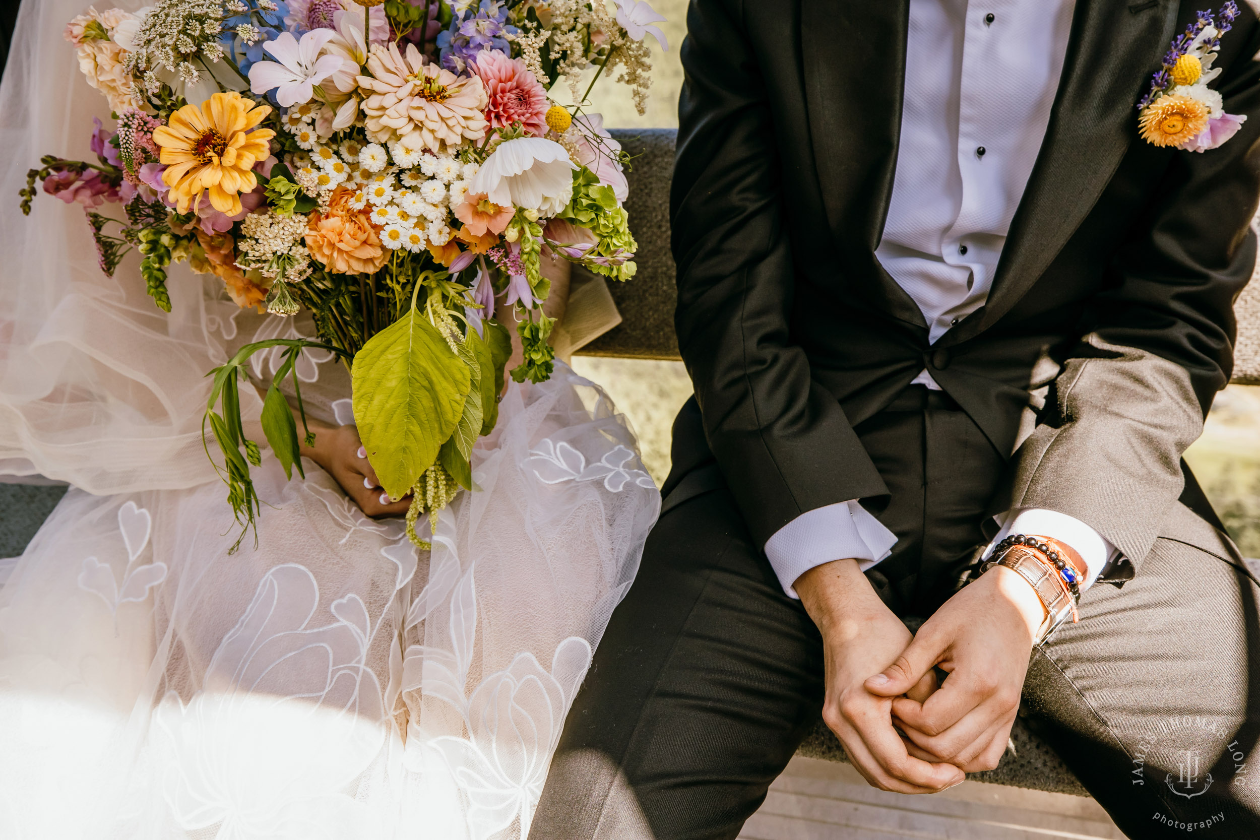 Crystal Mountain Jewish wedding by Seattle wedding photographer James Thomas Long Photography