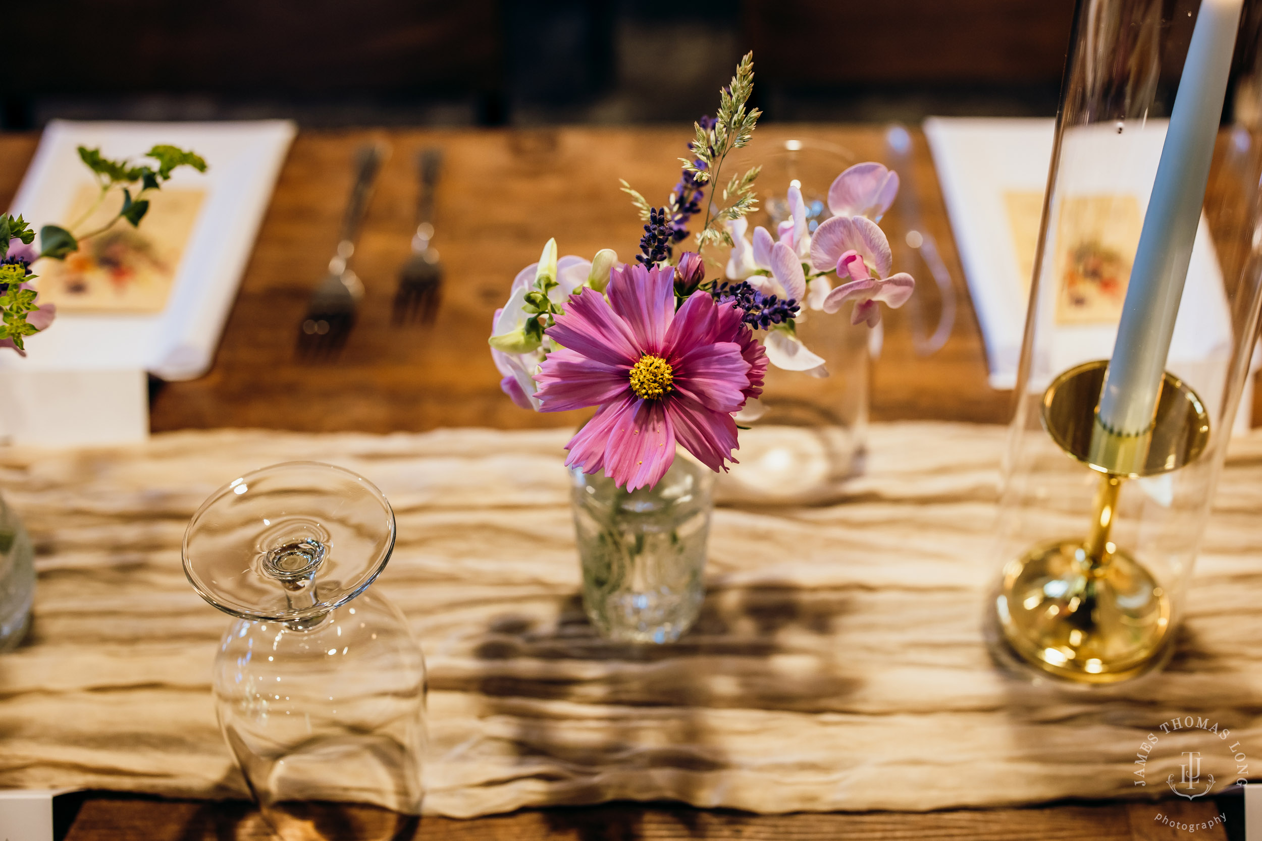 Crystal Mountain Jewish wedding by Seattle wedding photographer James Thomas Long Photography