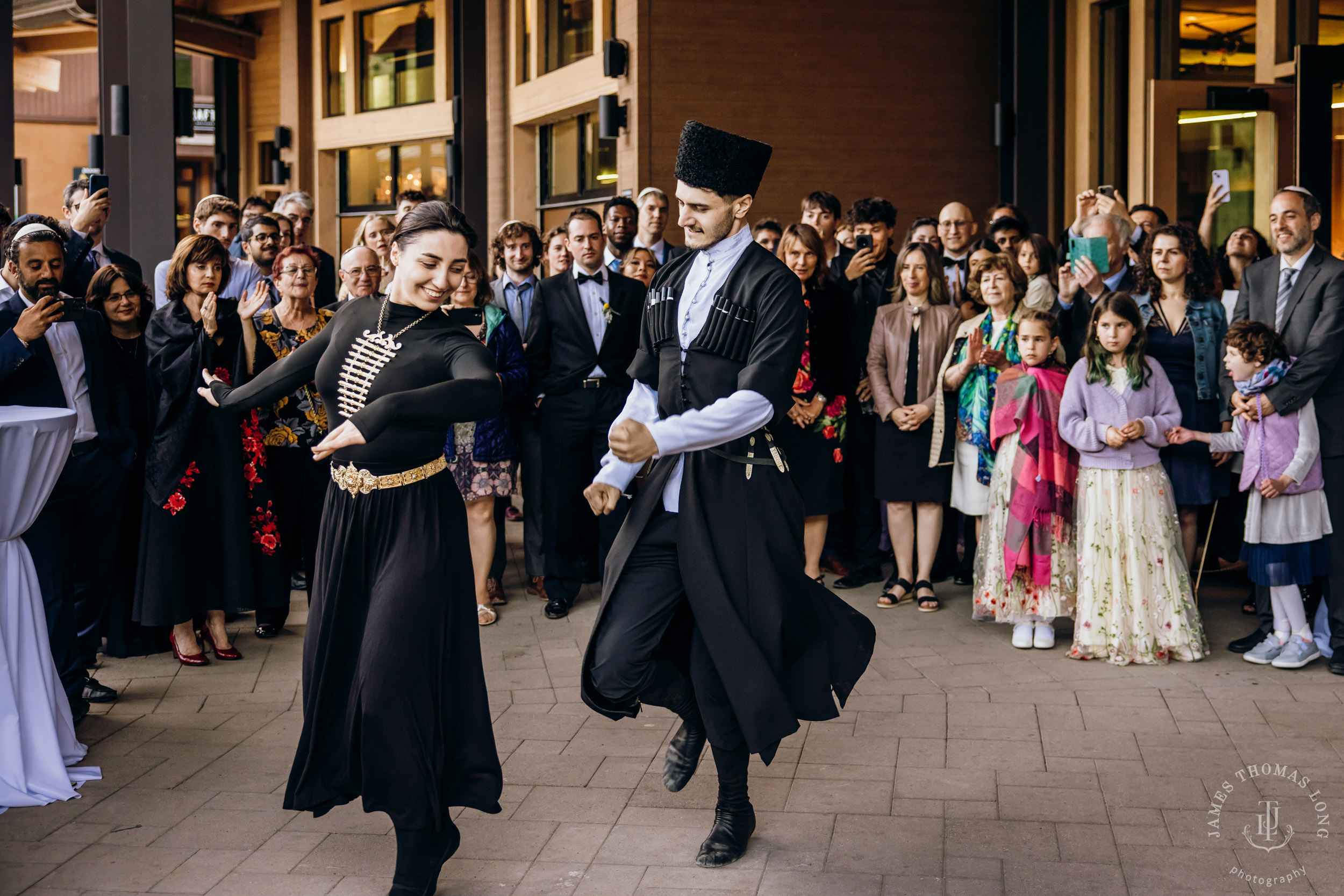 Crystal Mountain Jewish wedding by Seattle wedding photographer James Thomas Long Photography
