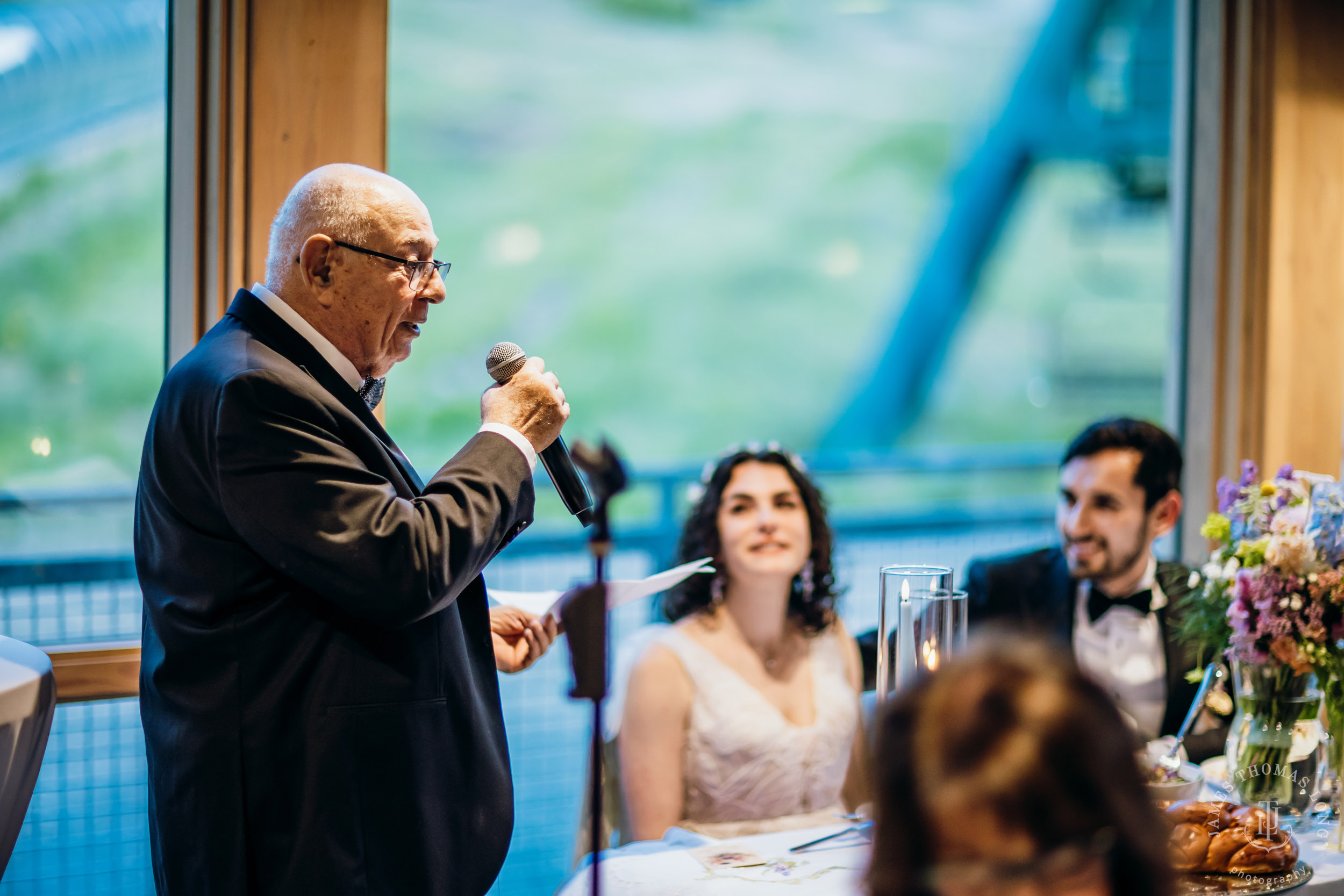 Crystal Mountain Jewish wedding by Seattle wedding photographer James Thomas Long Photography